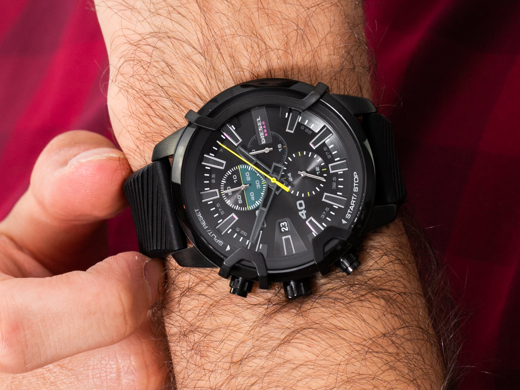 Diesel DZ4520 GRIFFED zegarek sportowy Griffed - miniatura 4