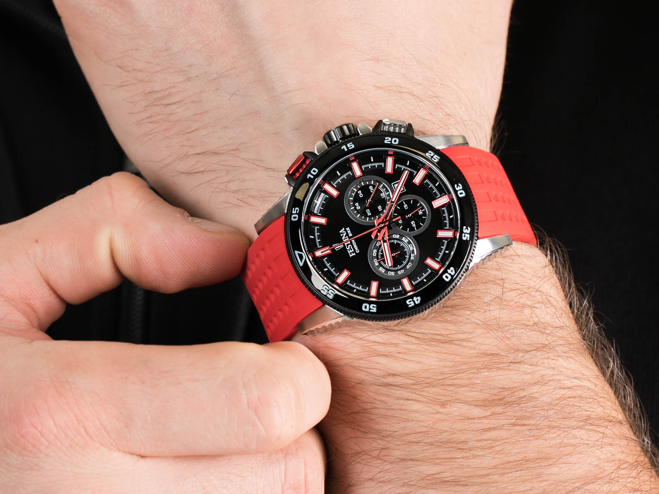 Festina F20353-8 CHRONO BIKE 18 zegarek sportowy Chrono Bike - miniatura 4