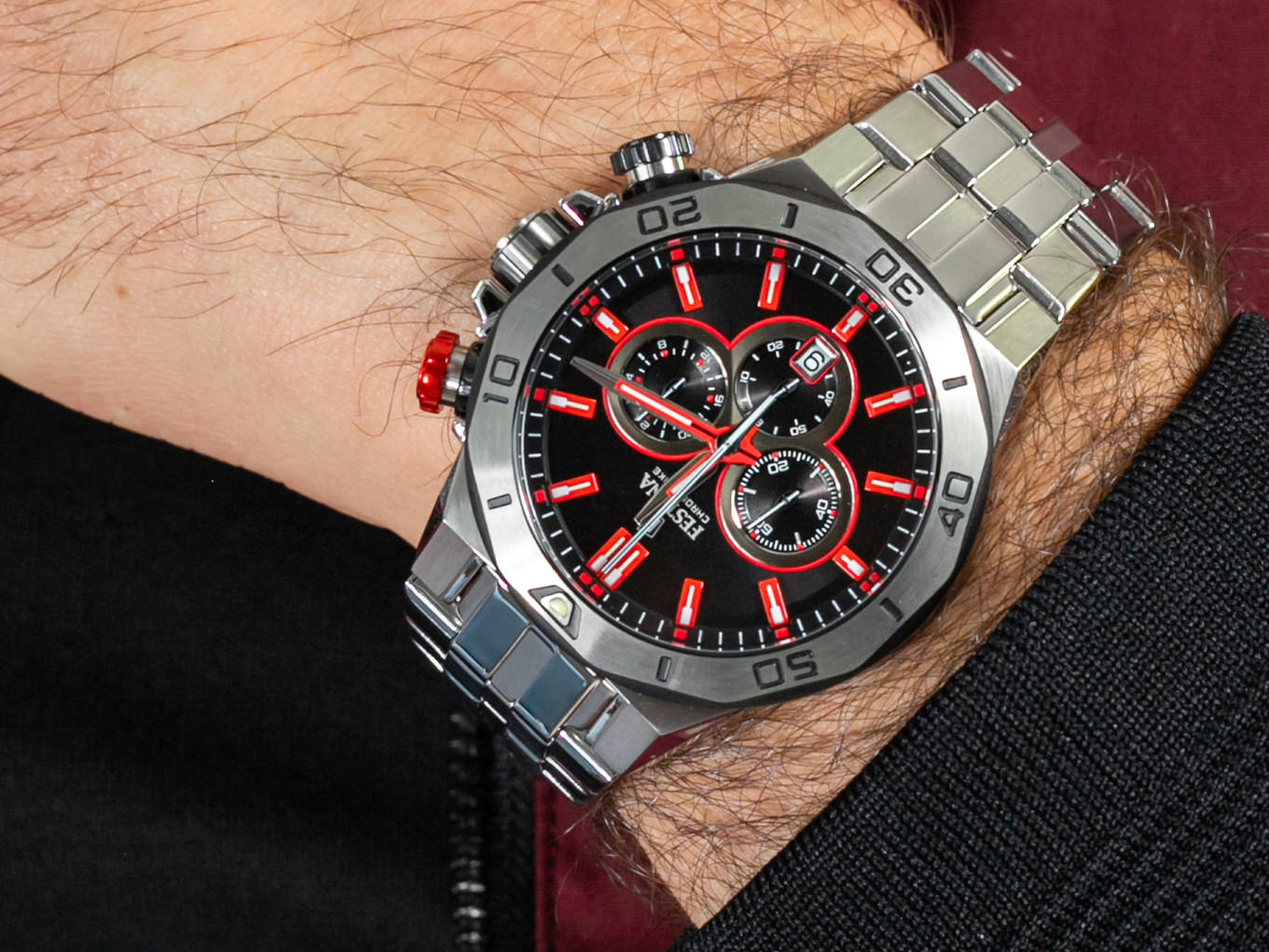 Festina F20448-7 Chrono Bike zegarek sportowy Chrono Bike - miniatura 4
