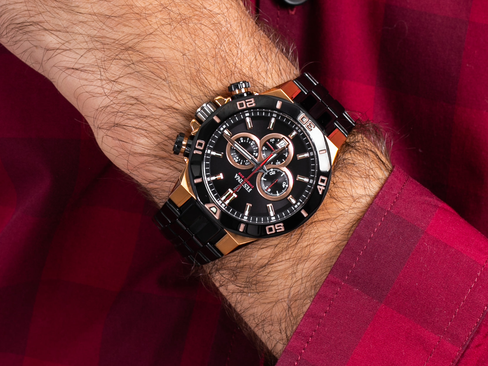 Festina F20451-1 zegarek sportowy Chrono Bike - miniatura 4