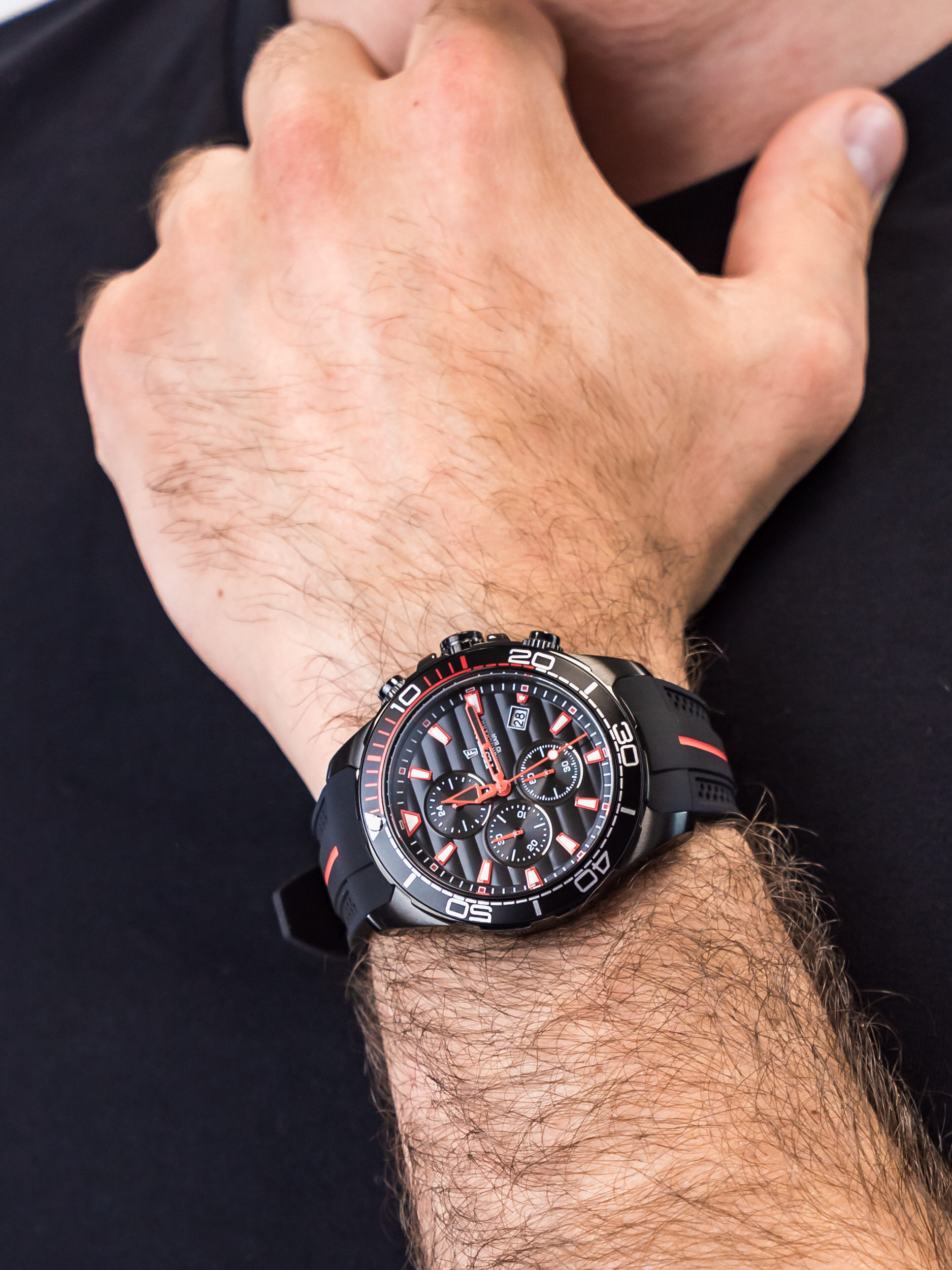 zegarek Festina F20366-3 The Originals Chronograph męski z chronograf Chronograf - miniatura 3