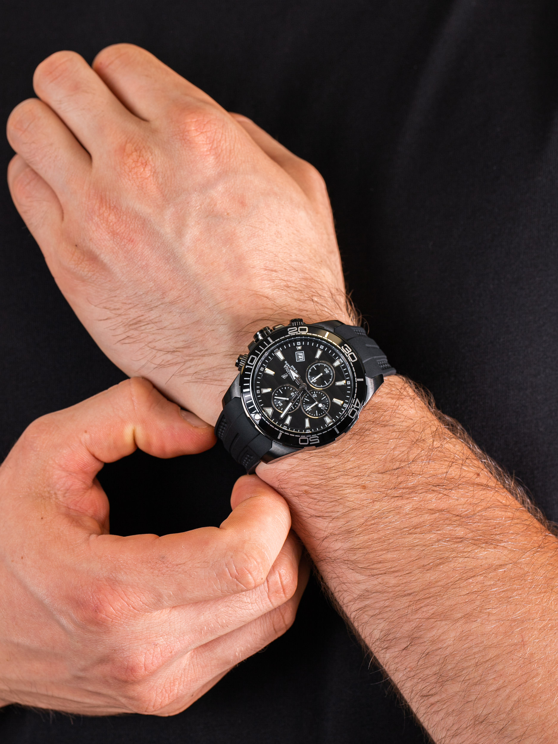 zegarek Festina F20369-1 The Originals Chronograph męski z chronograf Chronograf - miniatura 3