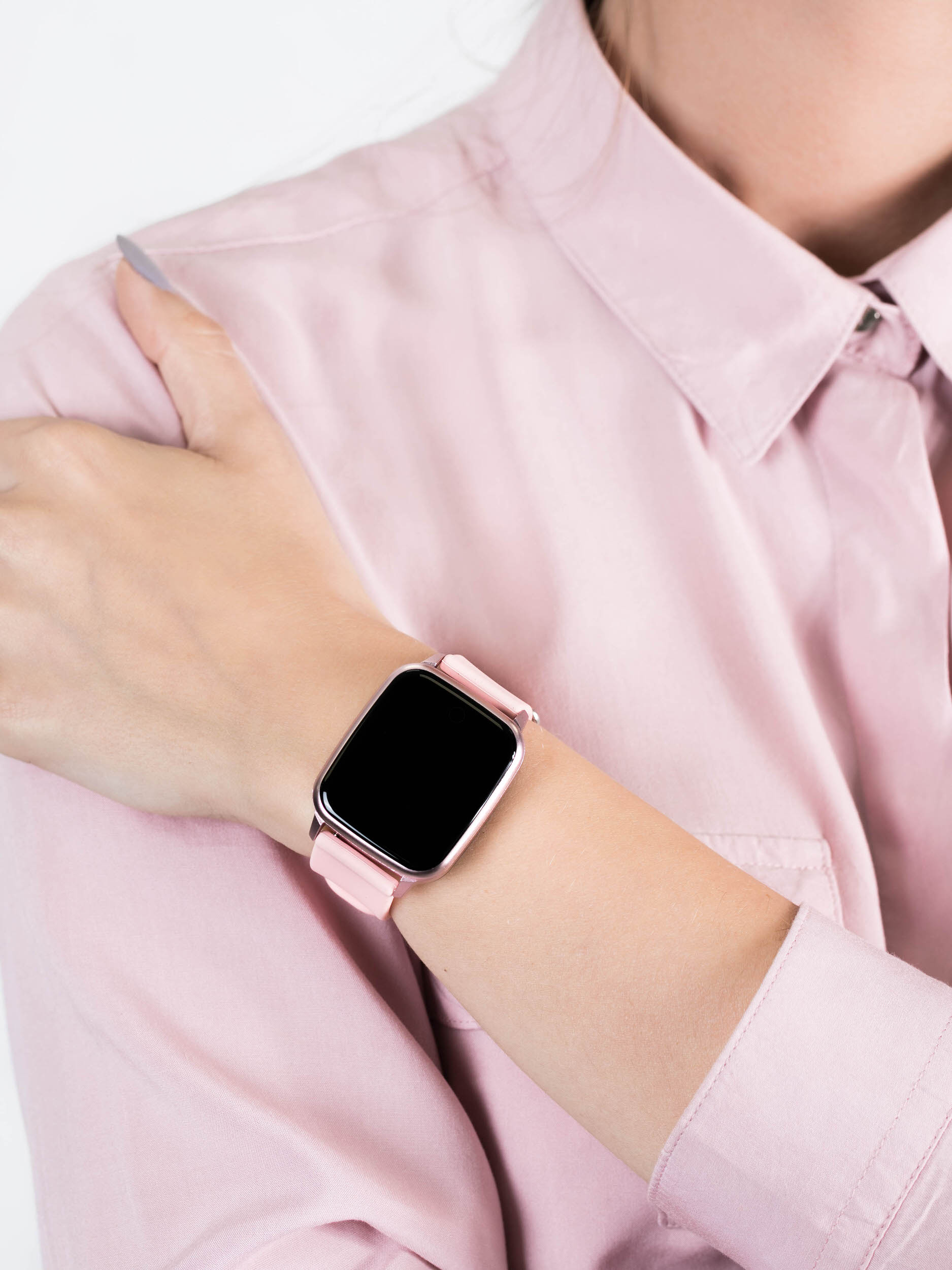 zegarek Garett 5903246286380 Smartwatch Garett Lady Viki różowy damski z krokomierz Damskie - miniatura 3