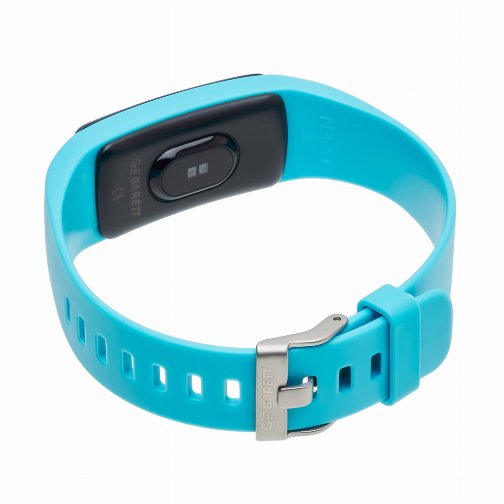 Garett 5903246289237 Smartband Opaska Sportowa Garett Fit 16 Błękitny zegarek sportowy Smartbandy - Opaski sportowe - miniatura 4