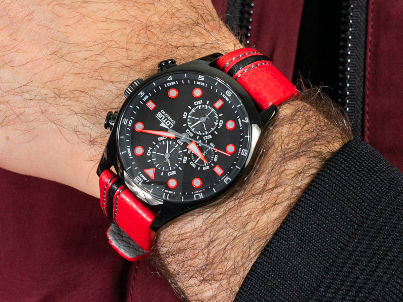 Lotus L18593-5 zegarek sportowy Chrono - miniatura 4