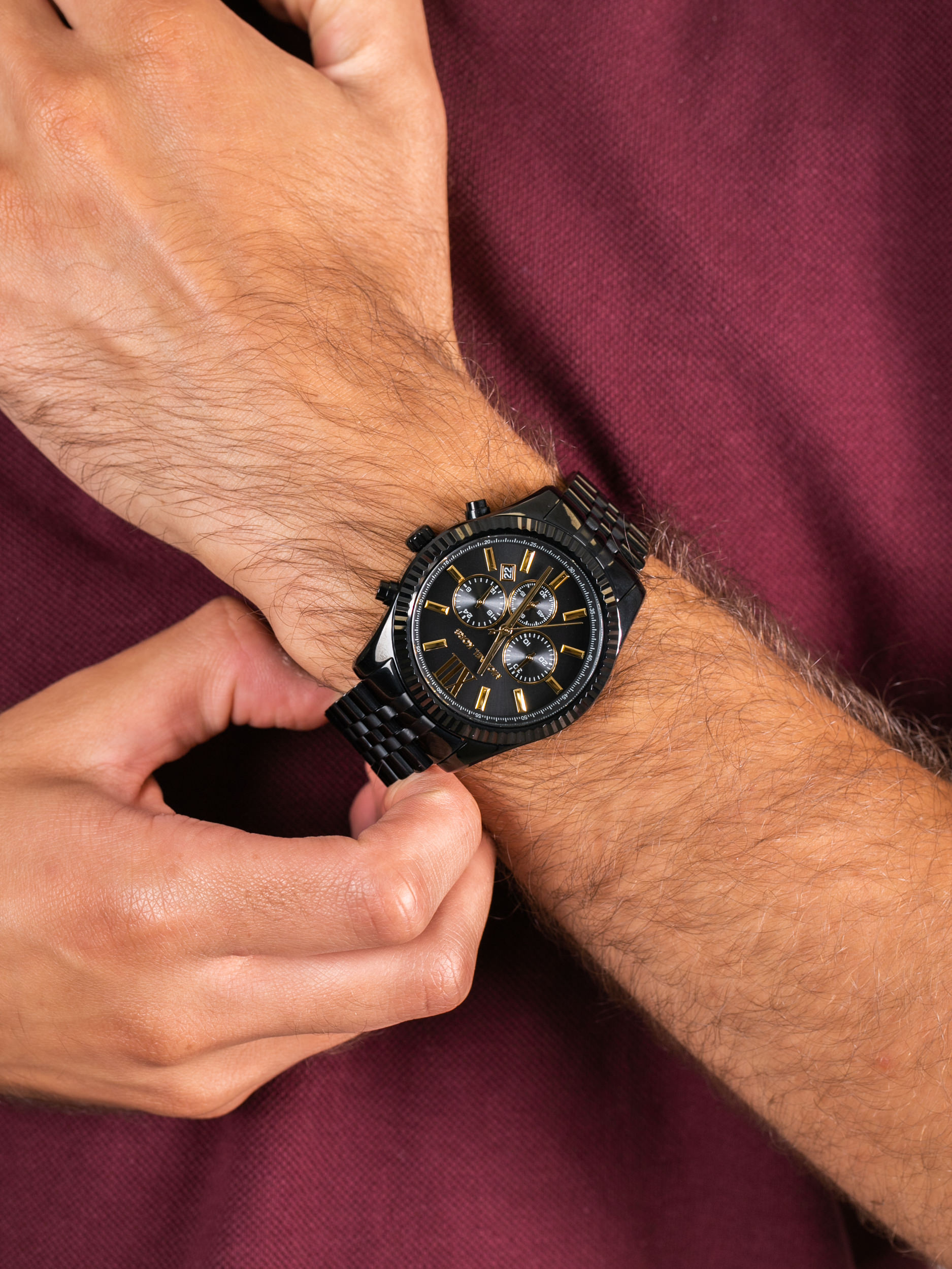 zegarek Michael Kors MK8603 LEXINGTON męski z chronograf Lexington - miniatura 3