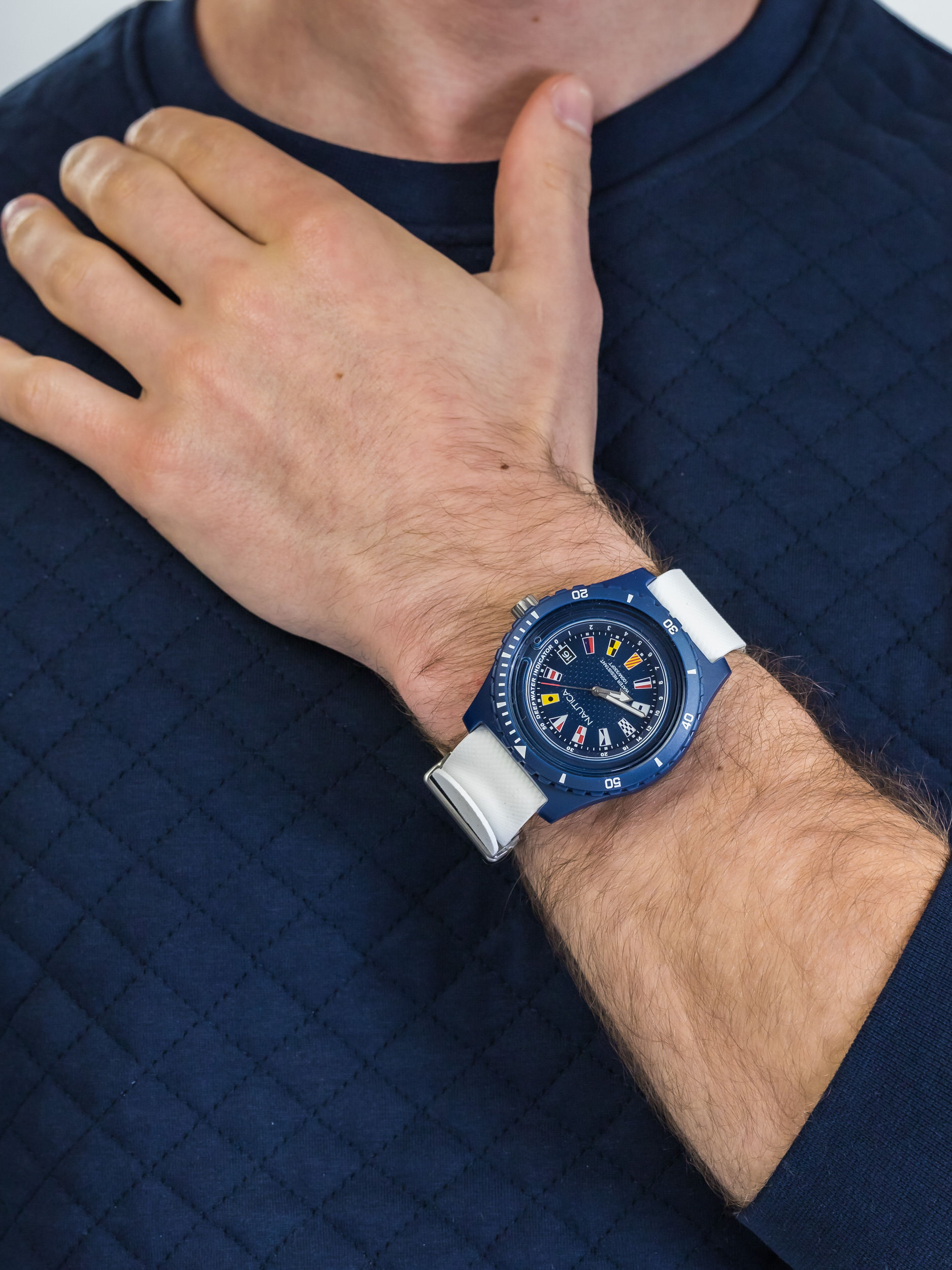 Nautica NAPSRF002 męski zegarek Pasek pasek - miniatura 3