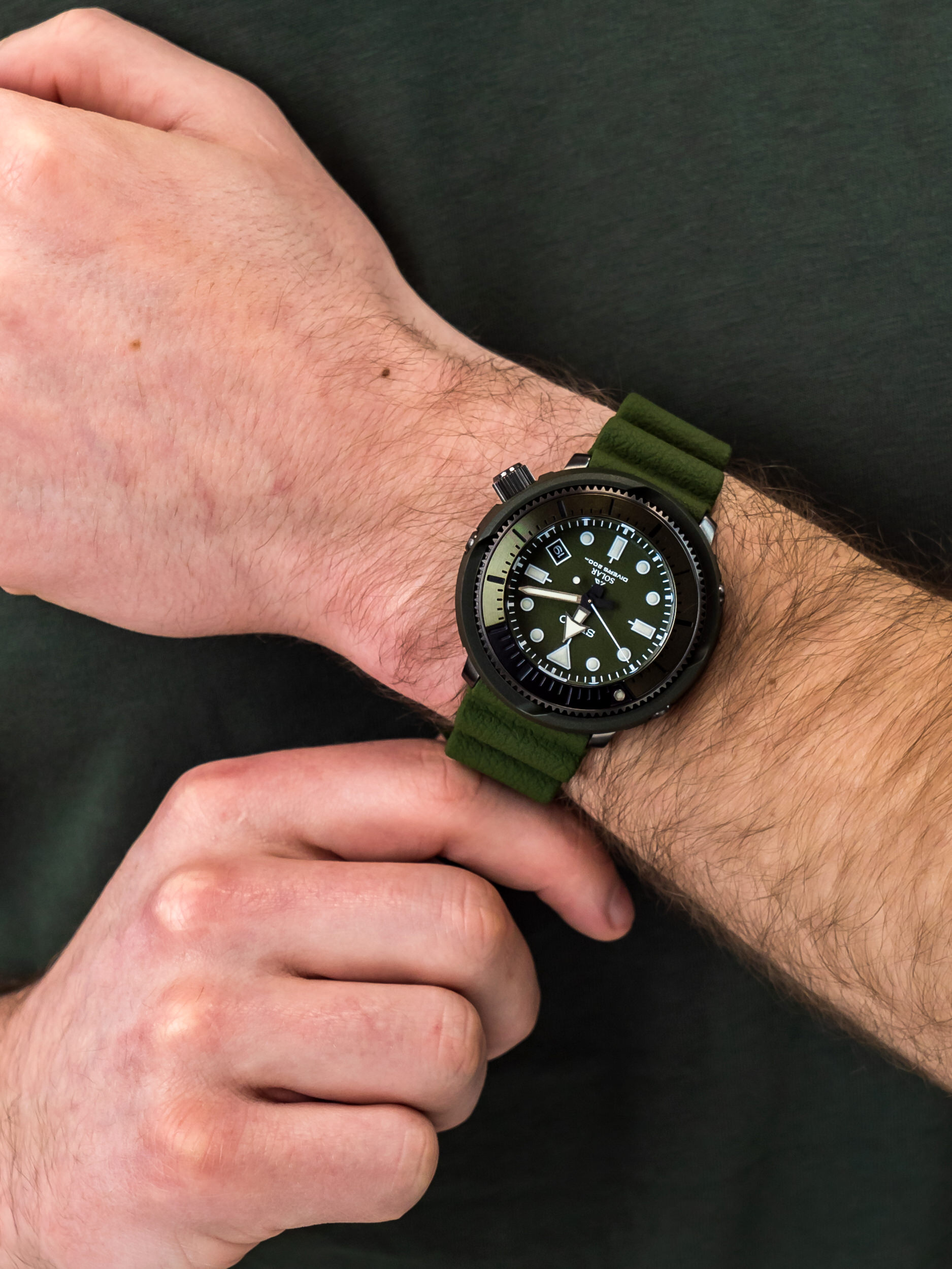 Seiko SNE535P1 męski zegarek Prospex pasek - miniatura 3
