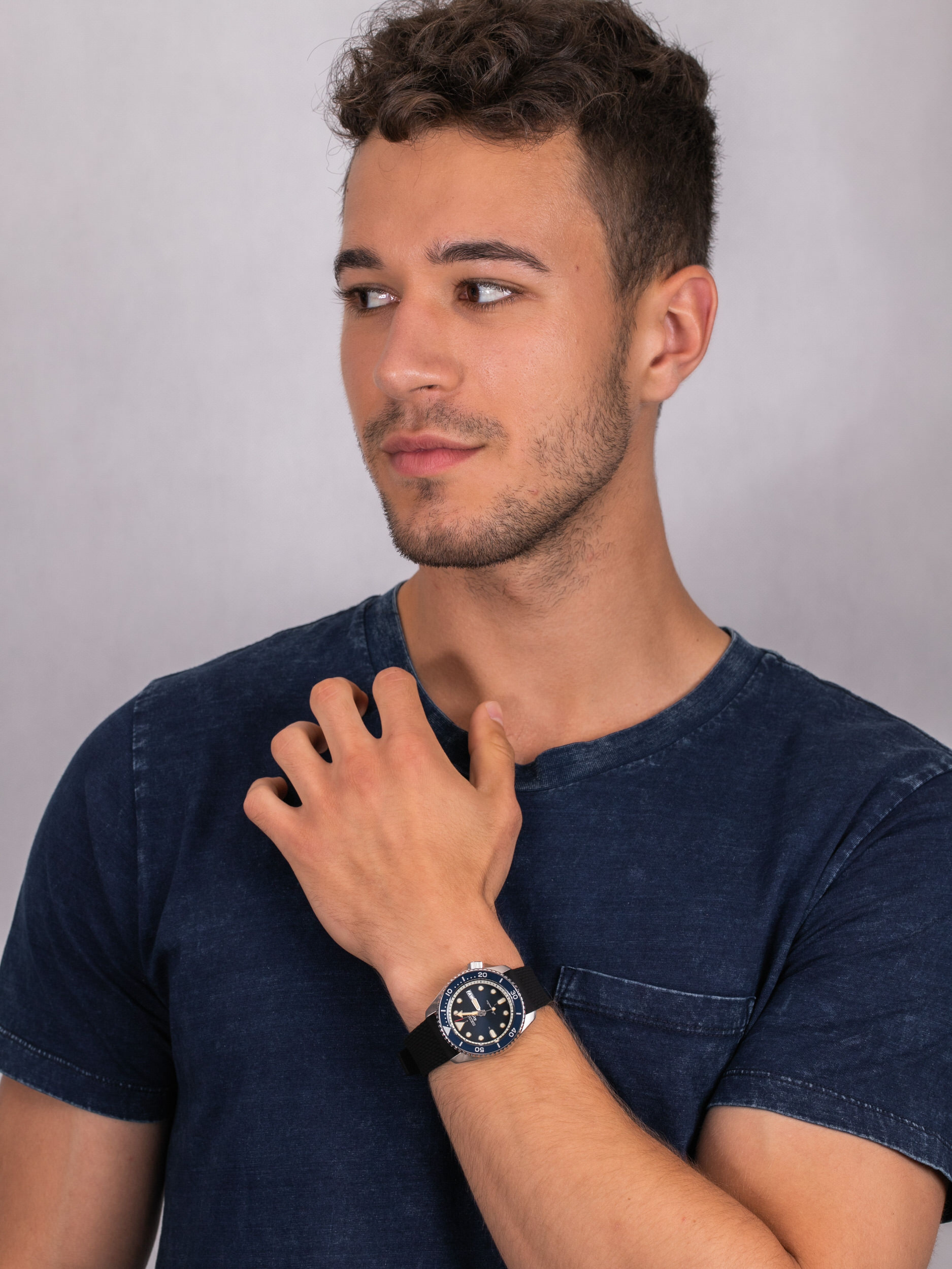 Seiko SRPD71K2 zegarek męski Sports Automat - miniatura 2
