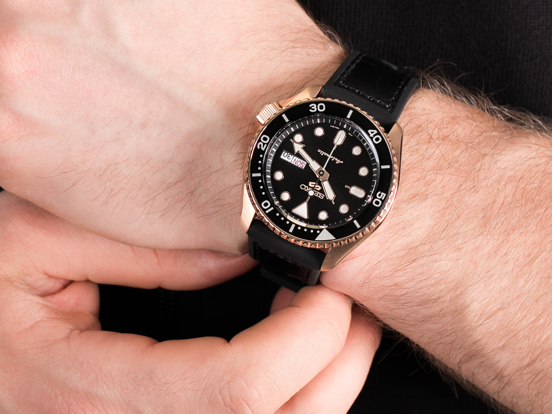 Seiko SRPD76K1 5 Sports Automatic zegarek sportowy Sports Automat - miniatura 4