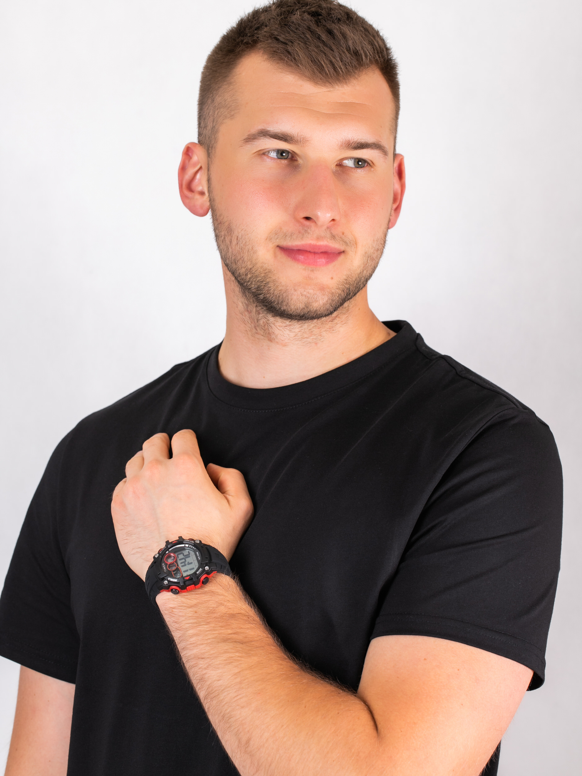 Timex TW5M27000 zegarek męski Big Digit DGTL - miniatura 2