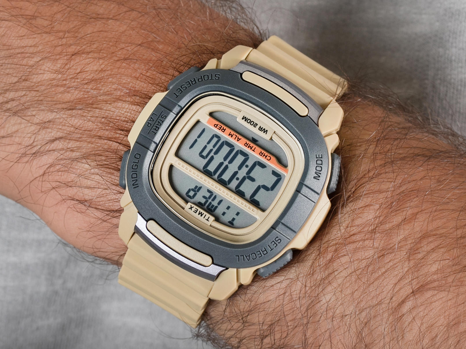 Timex TW5M35900 zegarek szary sportowy Command pasek - miniatura 4