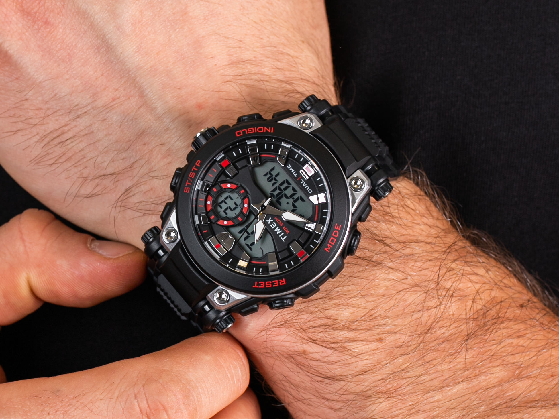 Timex TW5M30800 Lifestyle Combo zegarek sportowy DGTL Analog - miniatura 4