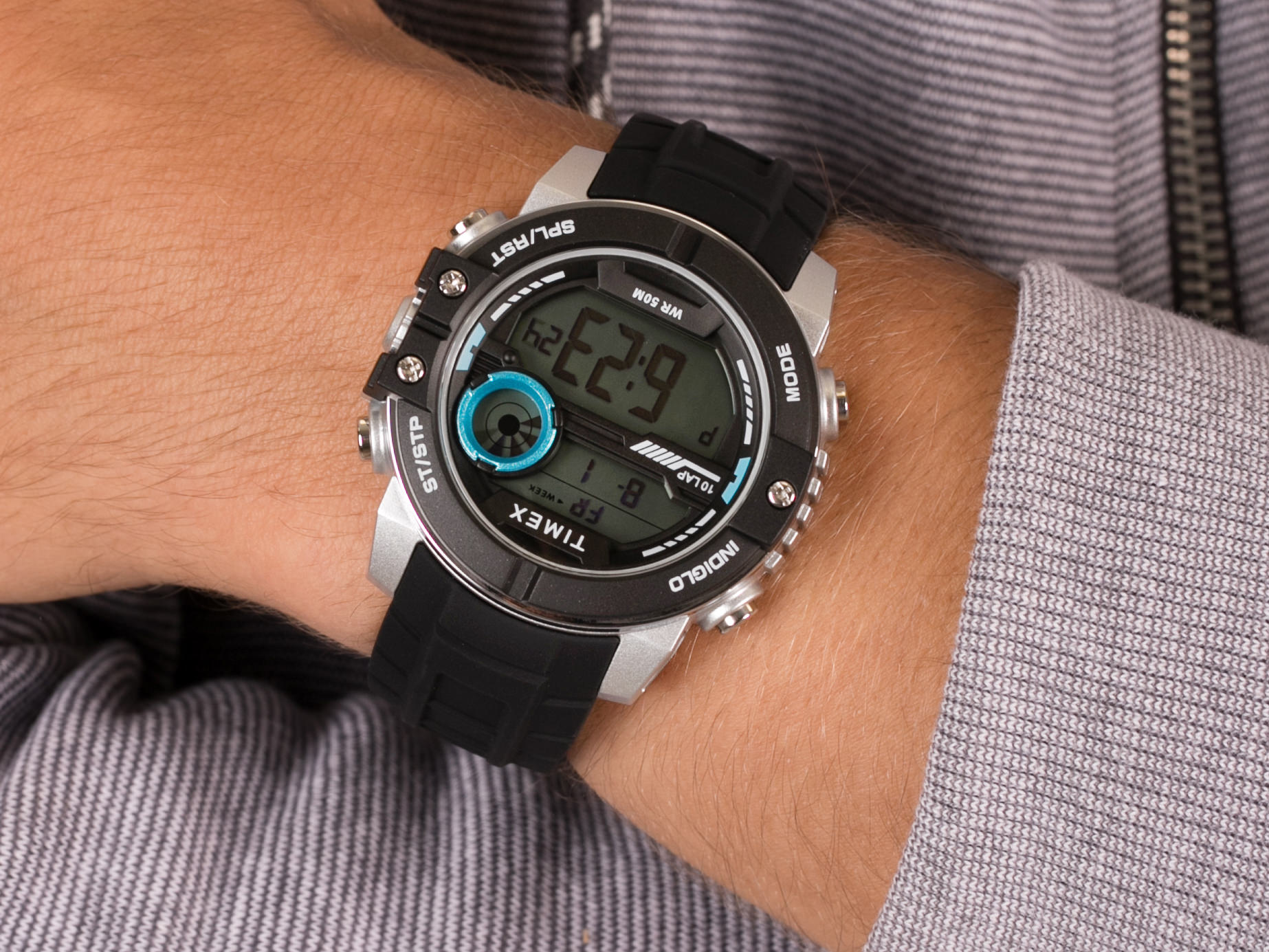 Timex TW5M34600 Lifestyle Digital zegarek sportowy DGTL Sphere - miniatura 4