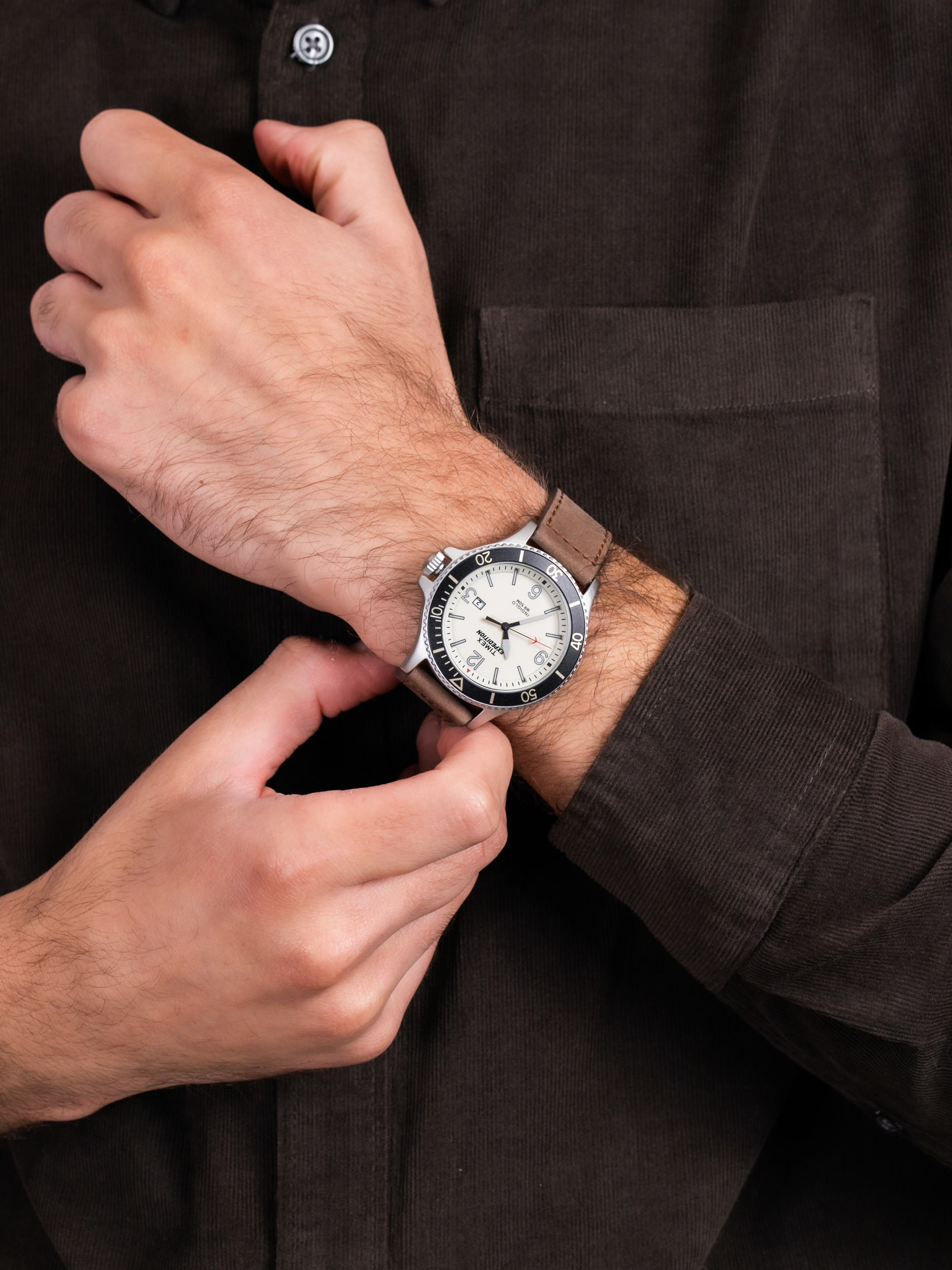 Timex TW4B10600 męski zegarek Expedition pasek - miniatura 3
