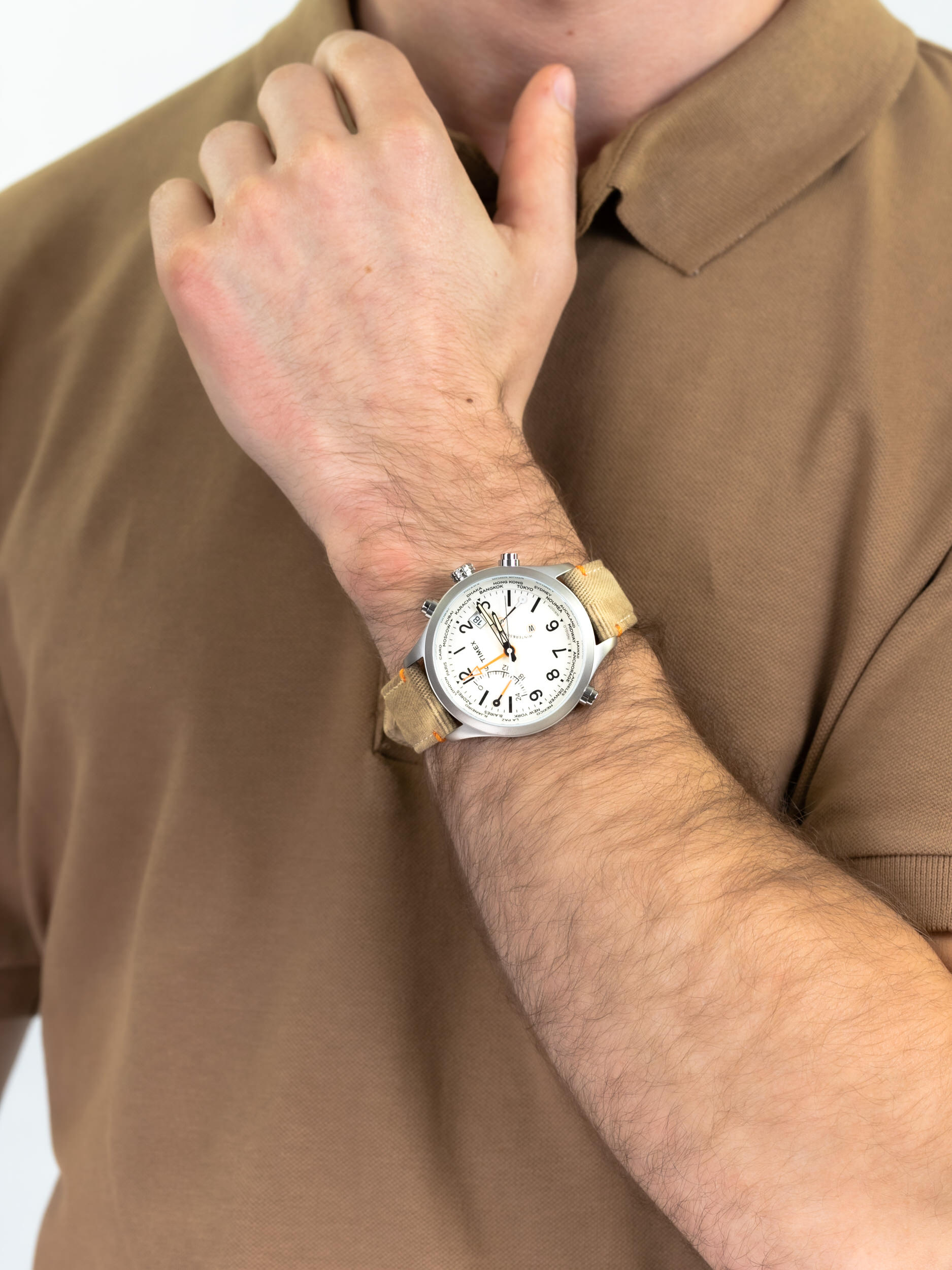 Timex TW2R43300 męski zegarek Intelligent Quartz pasek - miniatura 3