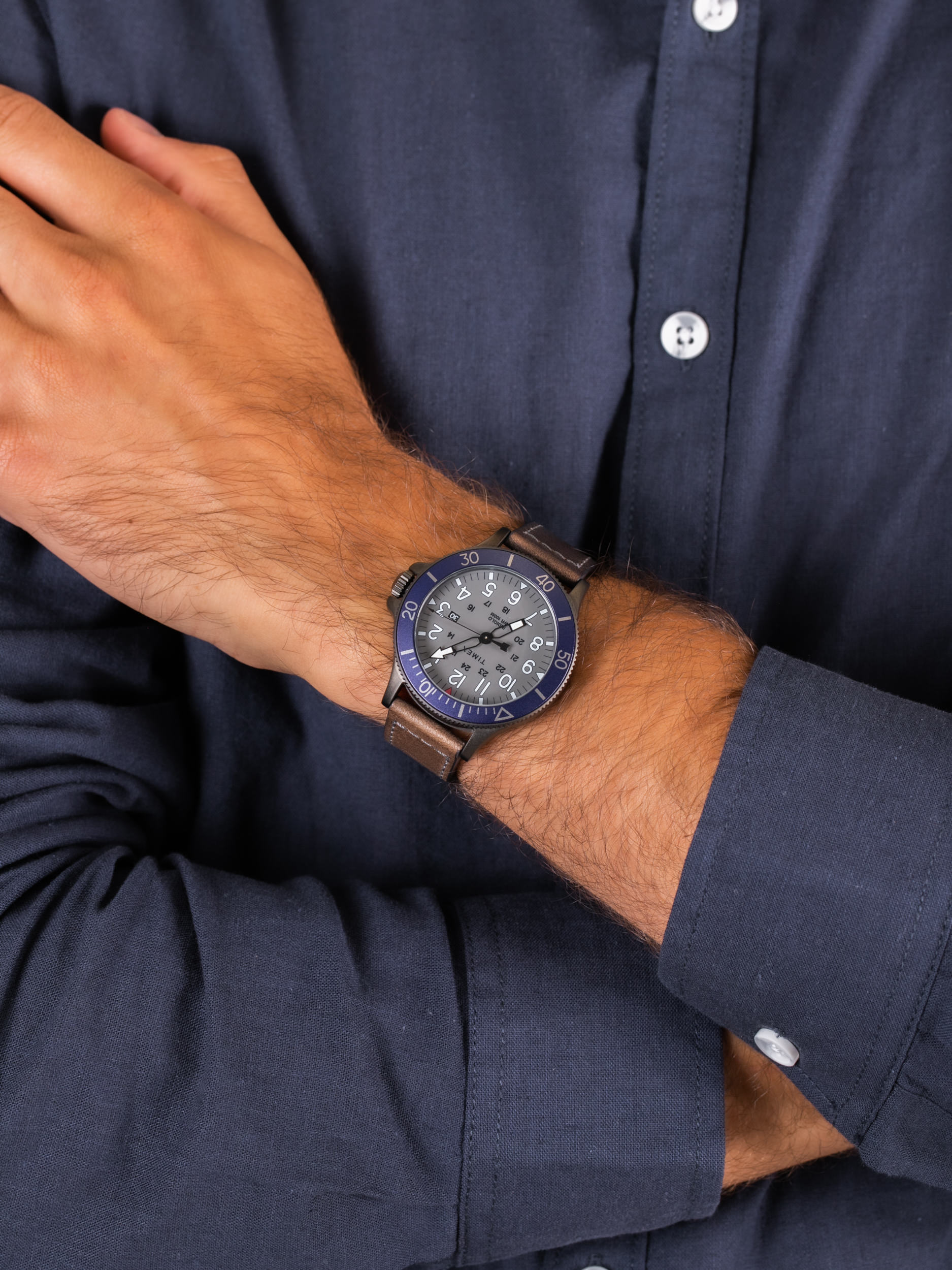Timex TW2R45900 męski zegarek Weekender pasek - miniatura 3