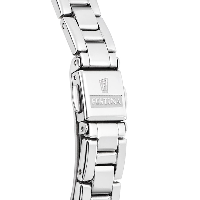 Festina F20379-2 zegarek srebrny elegancki Mademoiselle bransoleta - miniatura 5