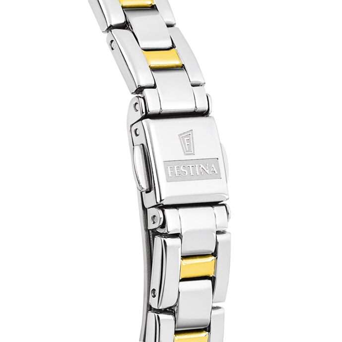 Festina F20380-1 zegarek srebrny elegancki Mademoiselle bransoleta - miniatura 5