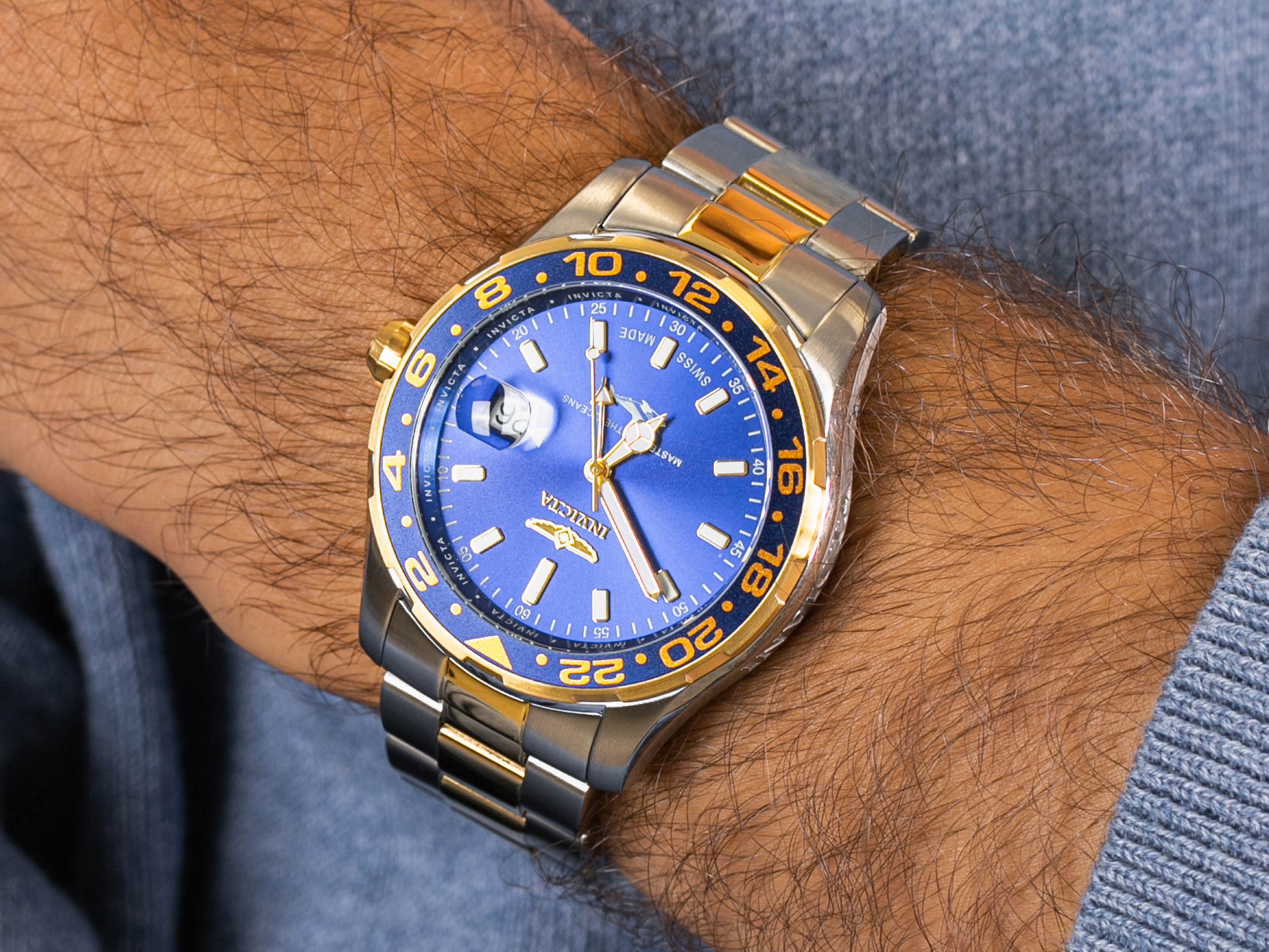 zegarek Invicta IN25826 srebrny Pro Diver - miniatura 4