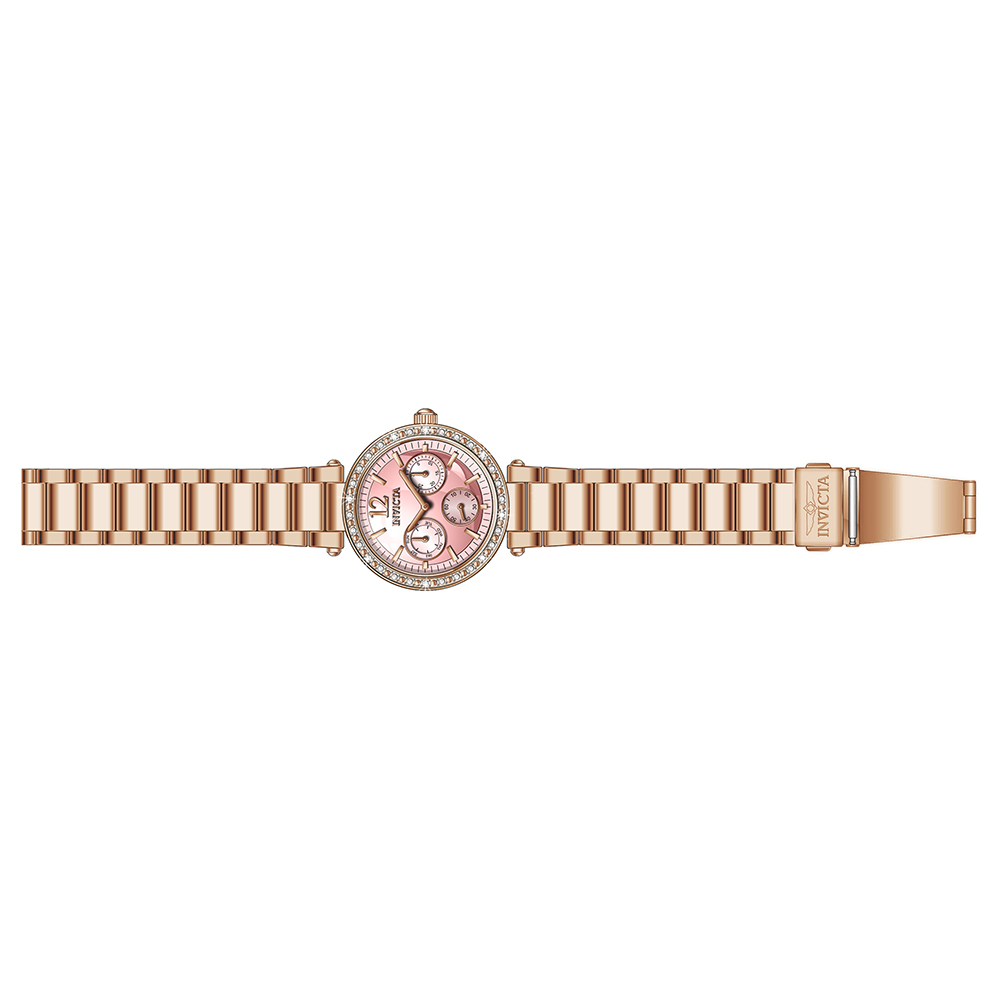 Invicta 29927 zegarek różowe złoto elegancki Angel bransoleta - miniatura 5