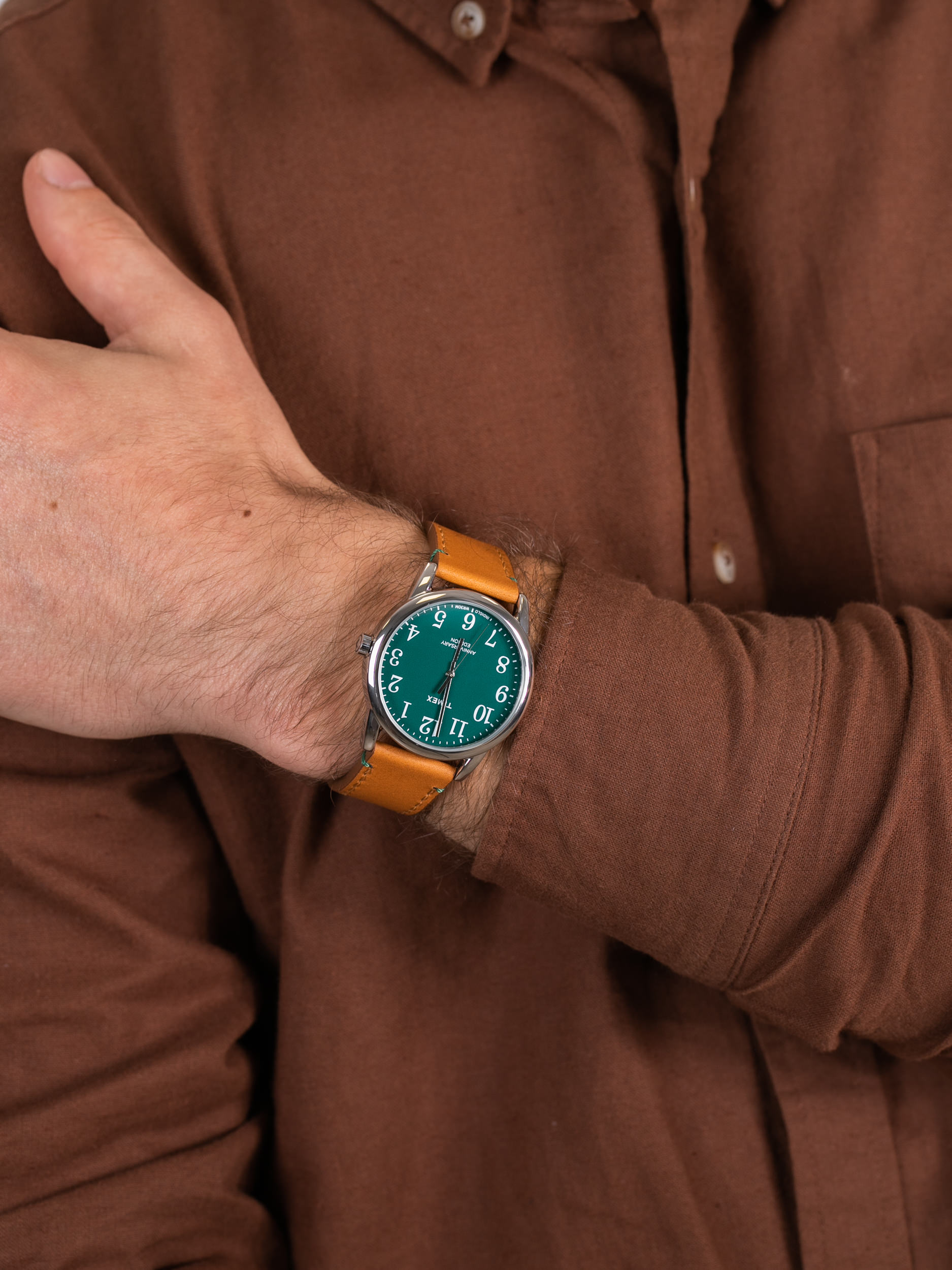 Timex TW2R35900 męski zegarek Easy Reader pasek - miniatura 3