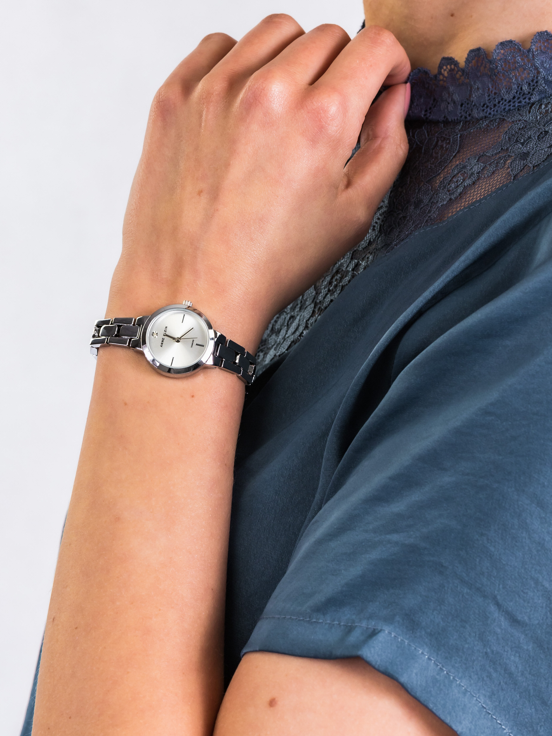 Anne Klein AK-3235SVSV damski zegarek Bransoleta bransoleta - miniatura 3