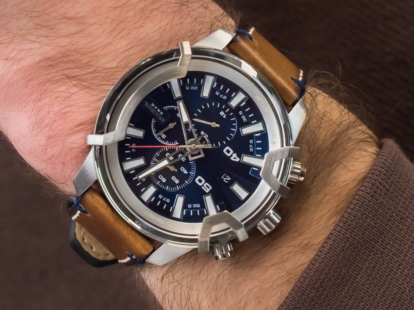 Diesel DZ4518 zegarek fashion/modowy Griffed - miniatura 4