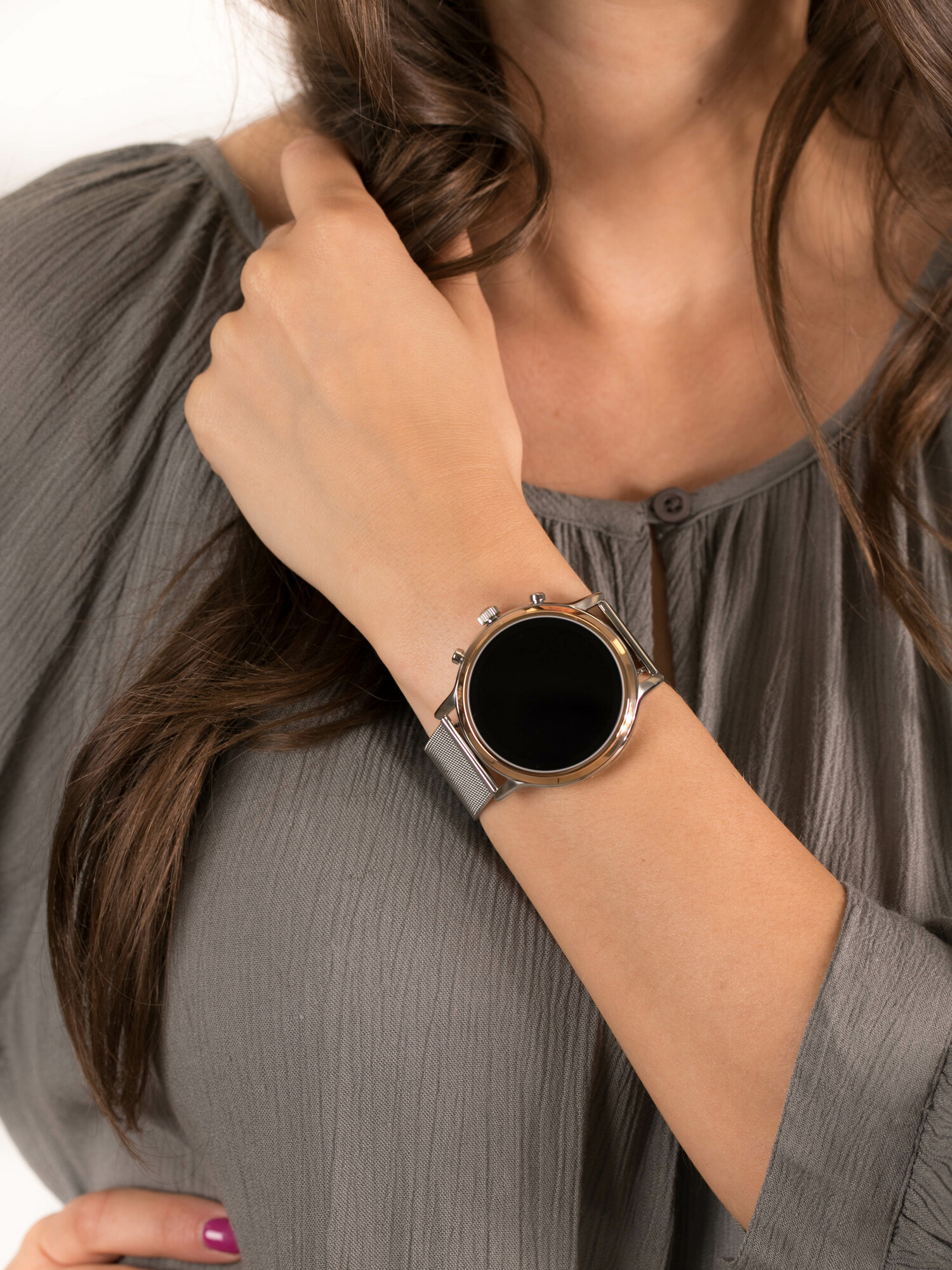 zegarek Fossil Smartwatch FTW6061 GEN 5 SMARTWATCH JULIANNA HR damski z gps Fossil Q - miniatura 3