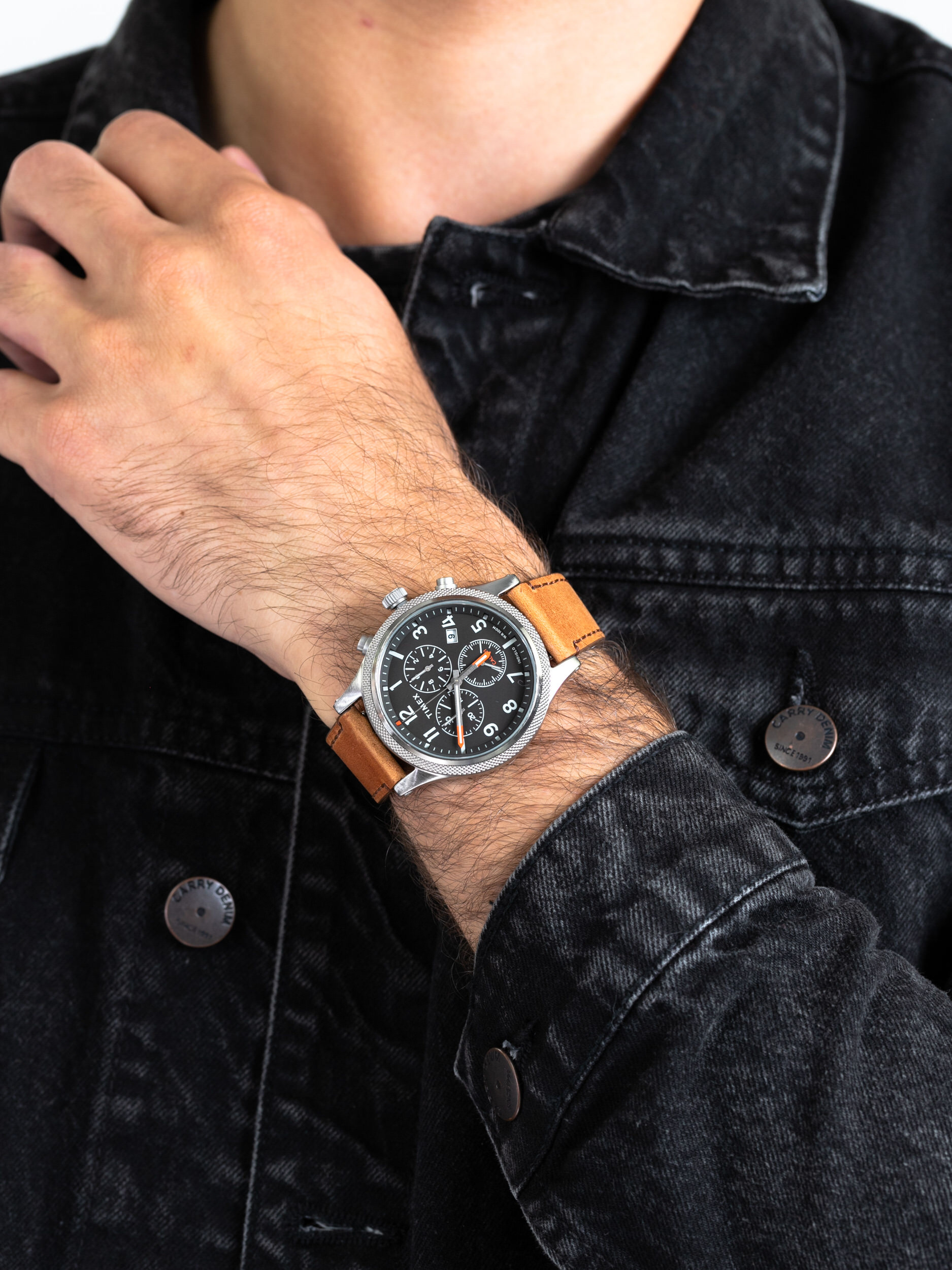 zegarek Timex TW2T32900 Allied męski z chronograf Allied - miniatura 3