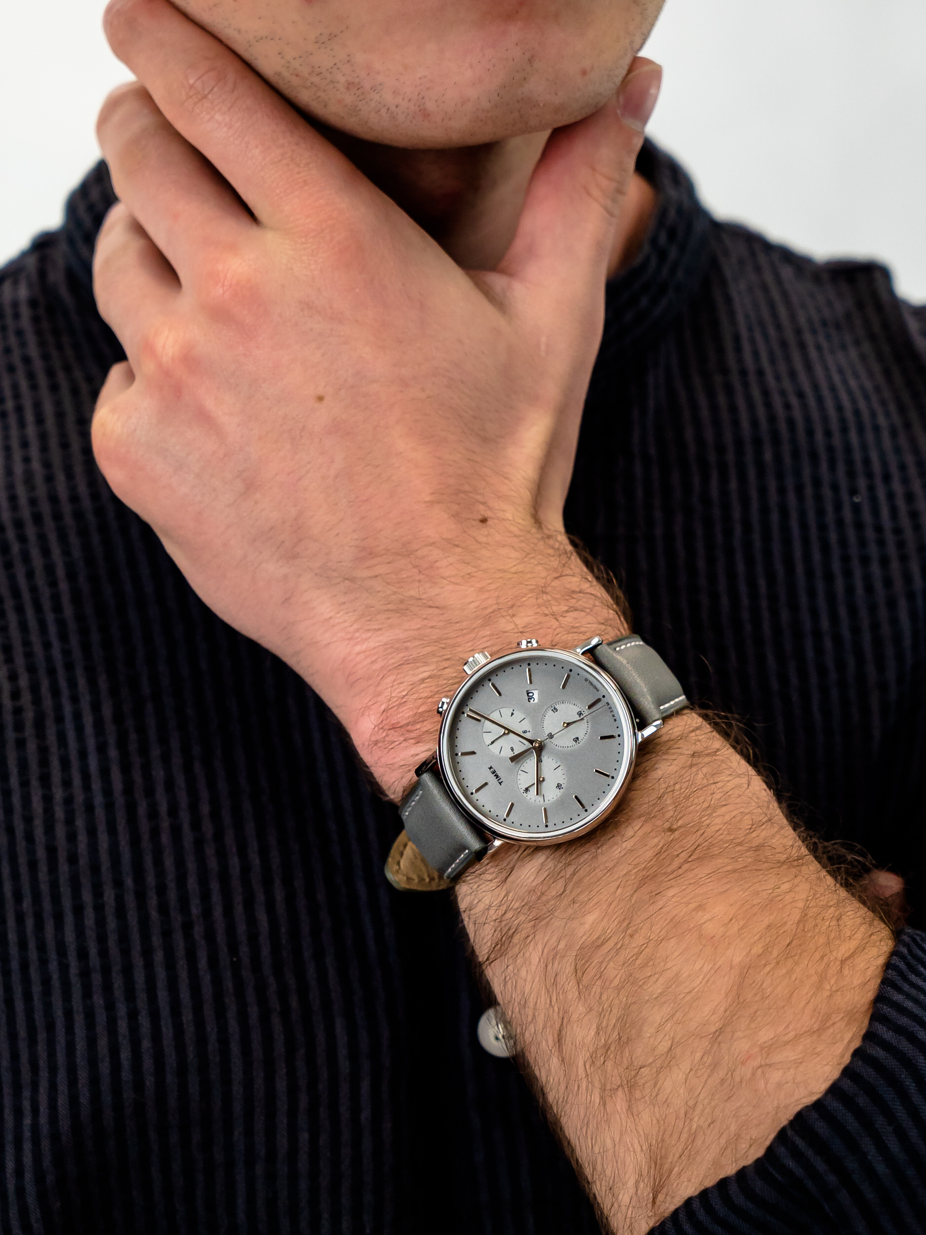 zegarek Timex TW2T67500 Fairfield męski z chronograf Fairfield - miniatura 3