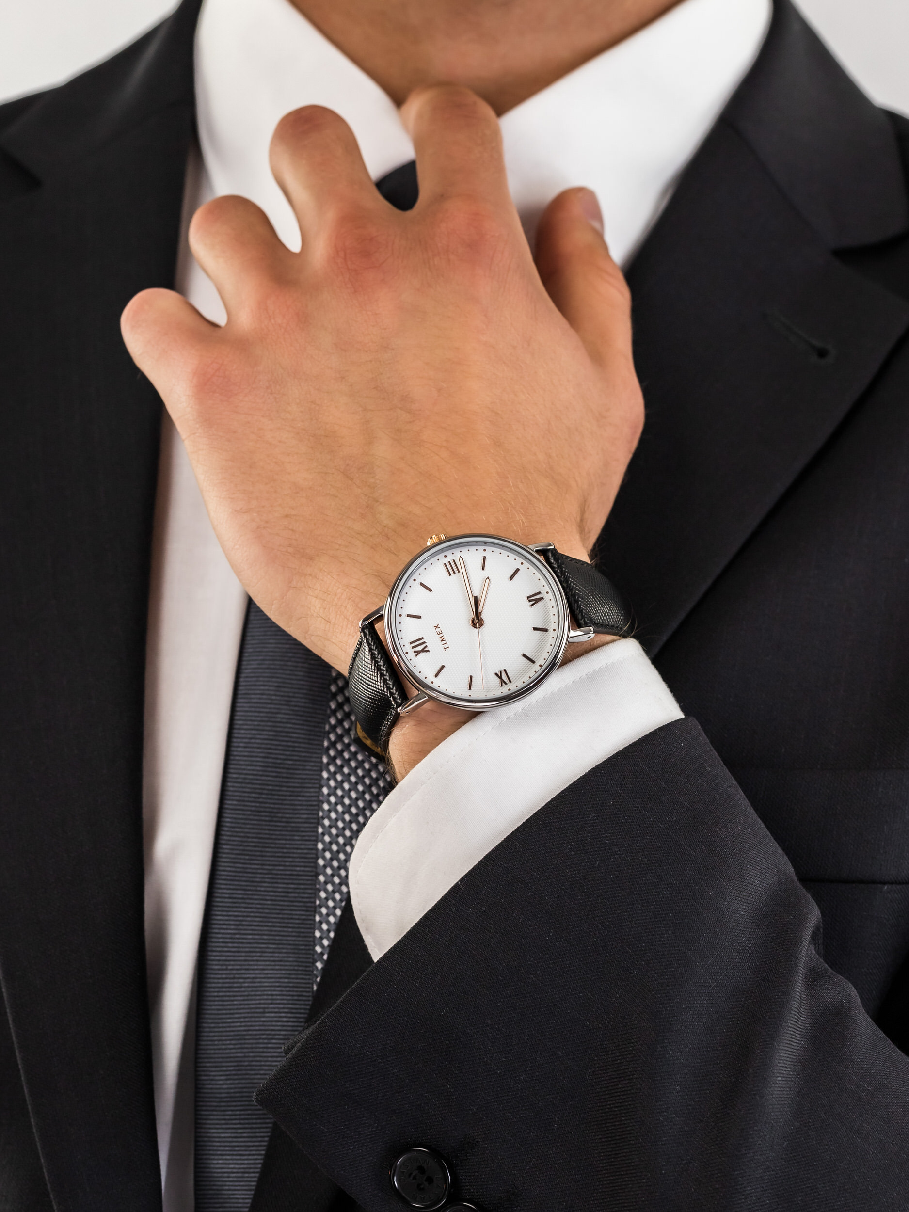 Timex TW2T34700 męski zegarek Southview pasek - miniatura 3