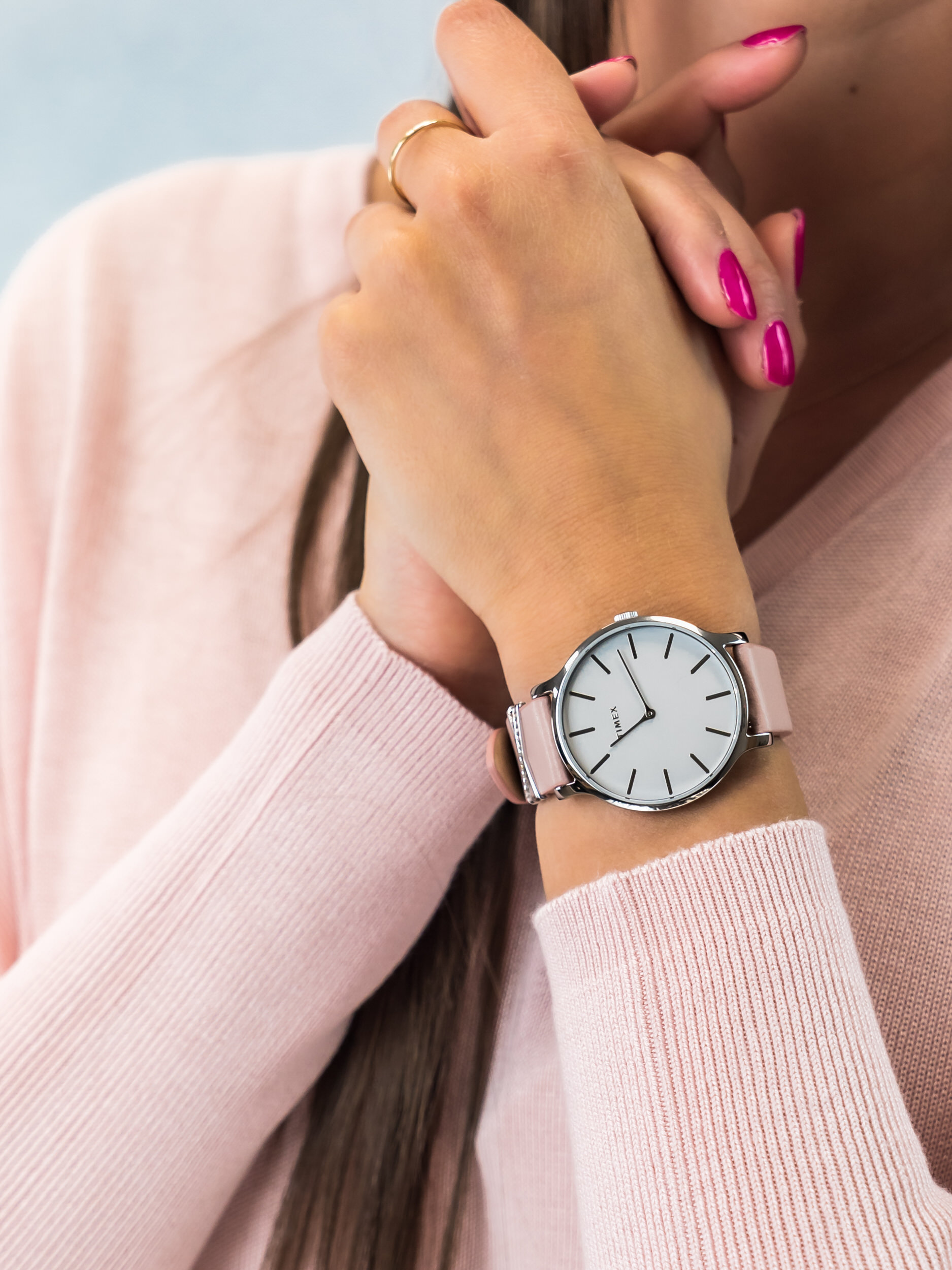 Timex TW2T47900 damski zegarek Transcend pasek - miniatura 3