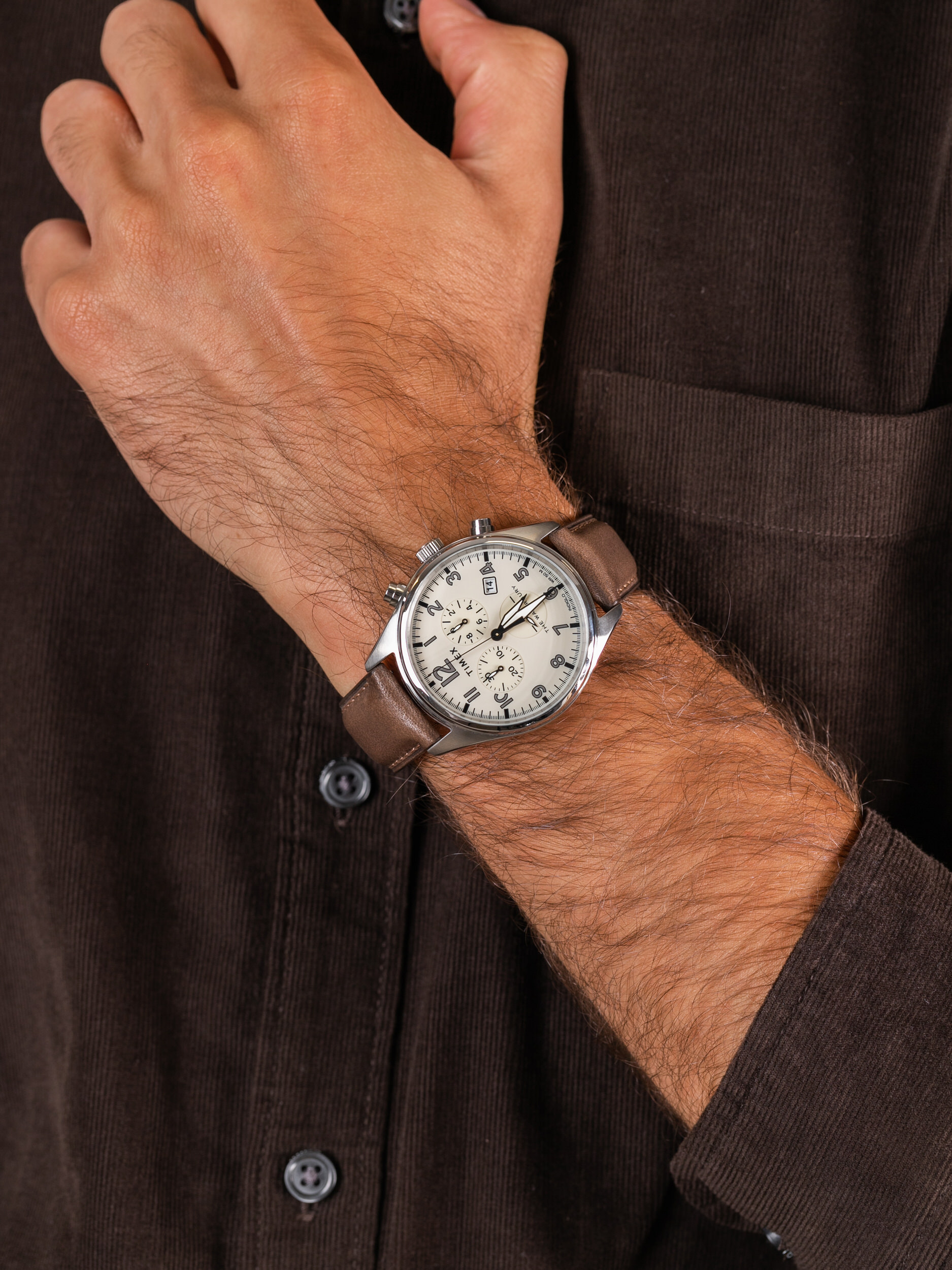 zegarek Timex TW2R88200 The Waterbury męski z chronograf Waterbury - miniatura 3