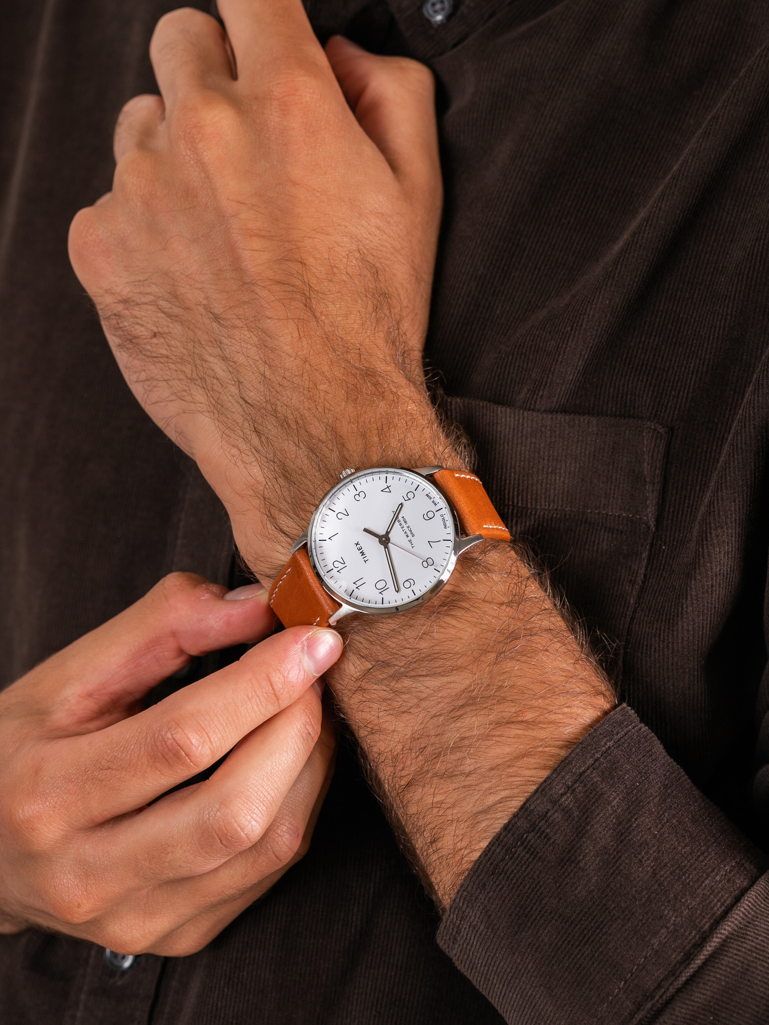 Timex TW2T27500 męski zegarek Waterbury pasek - miniatura 3