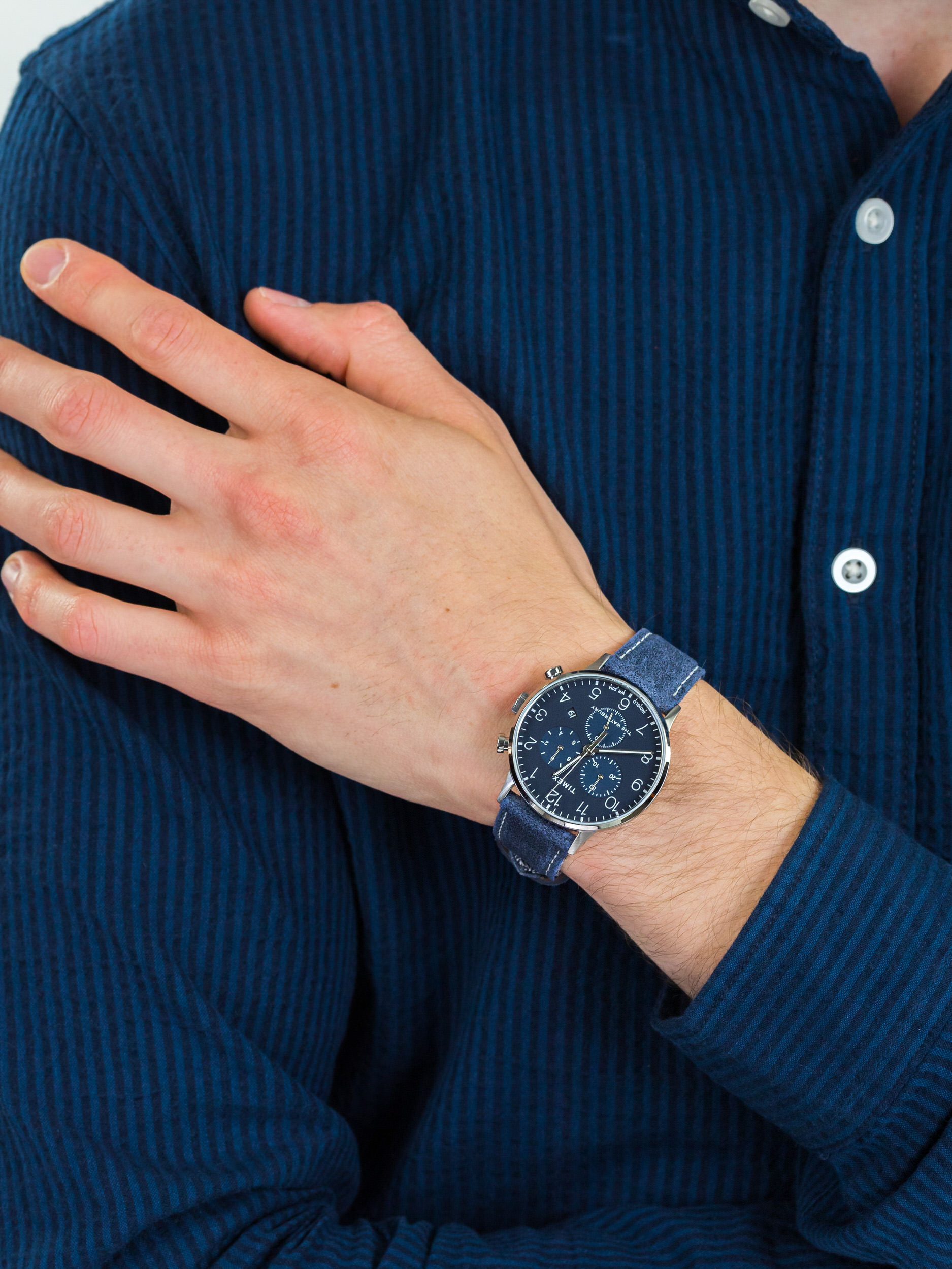 zegarek Timex TW2T71300 The Waterbury męski z chronograf Waterbury - miniatura 3