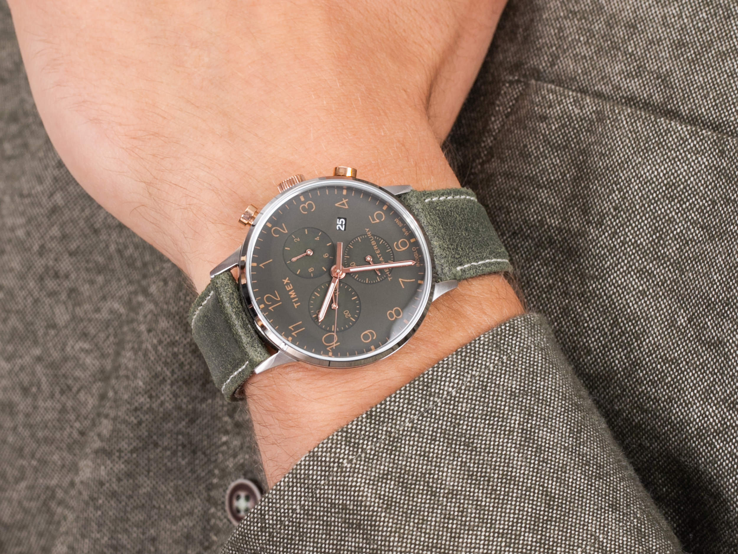 Timex TW2T71400 The Waterbury zegarek fashion/modowy Waterbury - miniatura 4