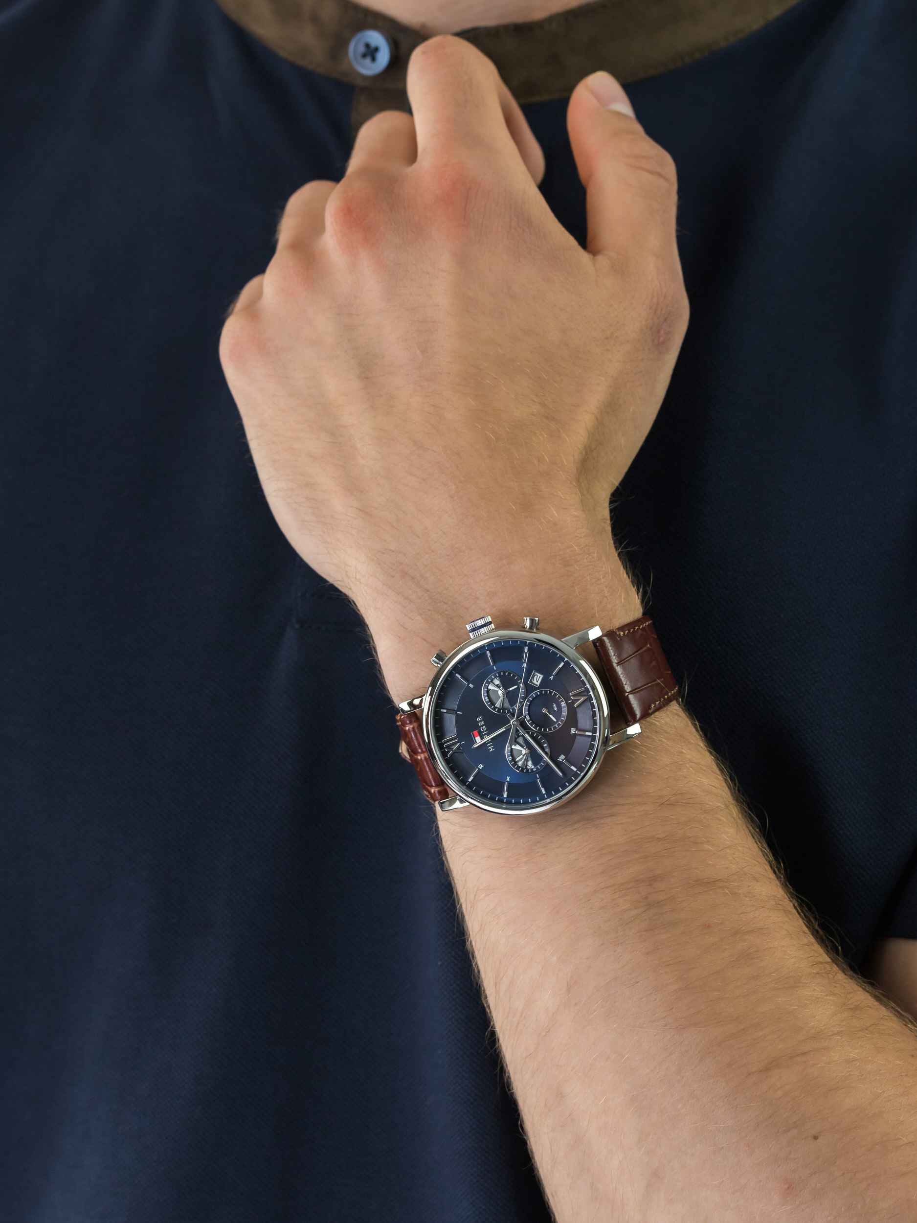 Tommy Hilfiger 1710393 męski zegarek Męskie pasek - miniatura 3