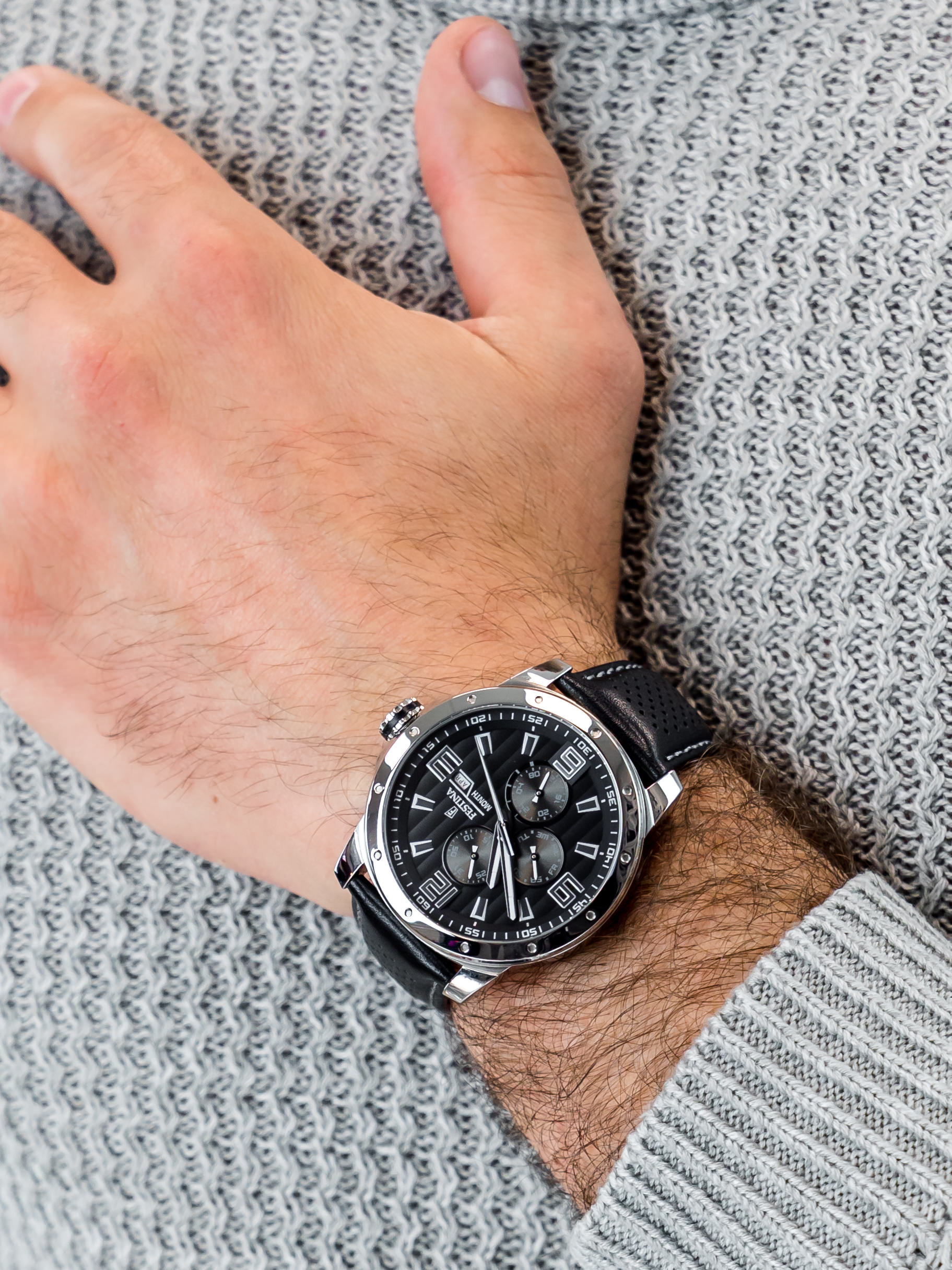 Festina F16585-4 męski zegarek Sport pasek - miniatura 3