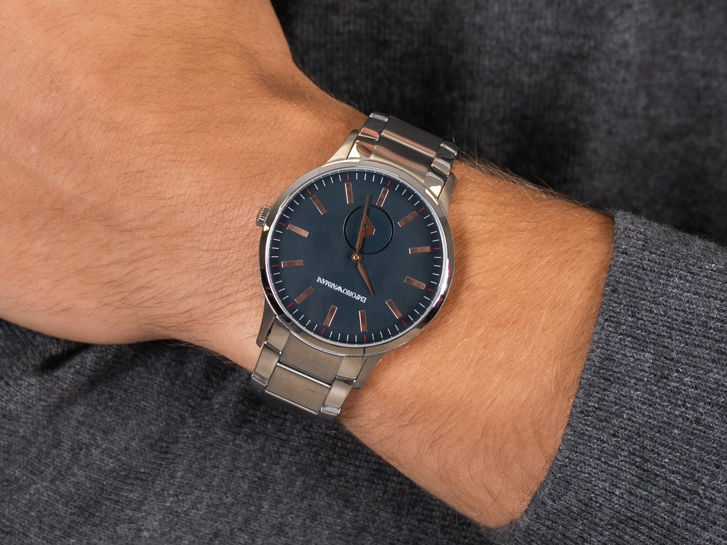 Emporio Armani AR11137 RENATO zegarek klasyczny Classics - miniatura 4