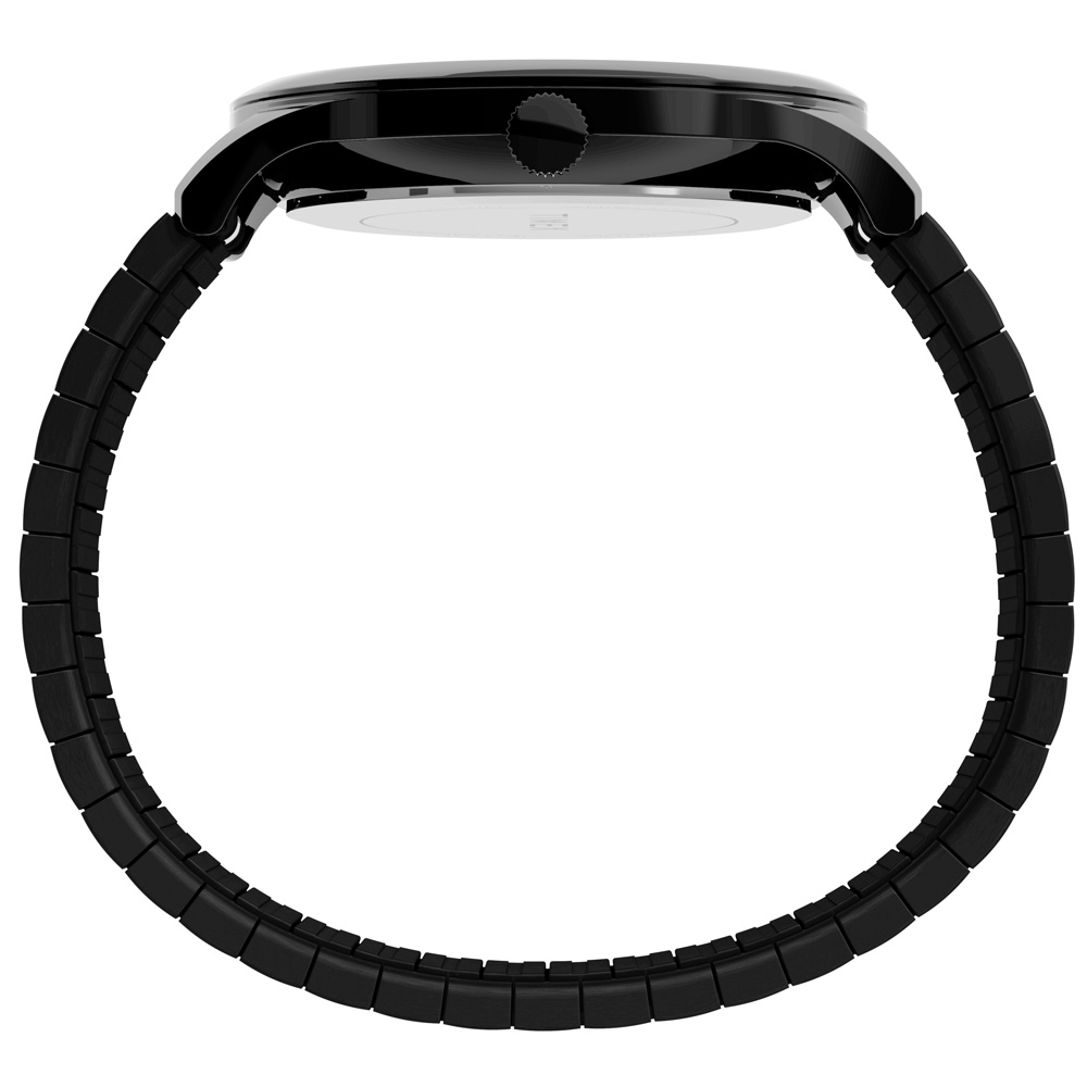 Timex TW2U39800 zegarek czarny klasyczny Easy Reader bransoleta - miniatura 5