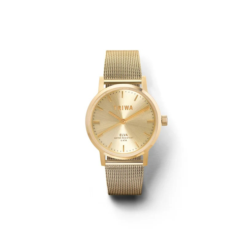 Triwa ELST106-EM021313 zegarek złoty klasyczny Elva bransoleta - miniatura 5