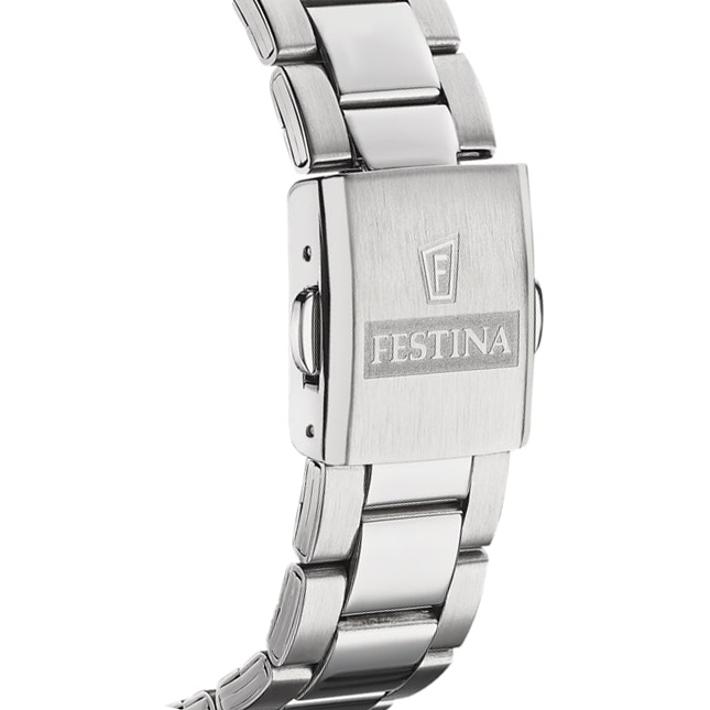 Festina F20459-2 zegarek srebrny klasyczny Junior bransoleta - miniatura 5