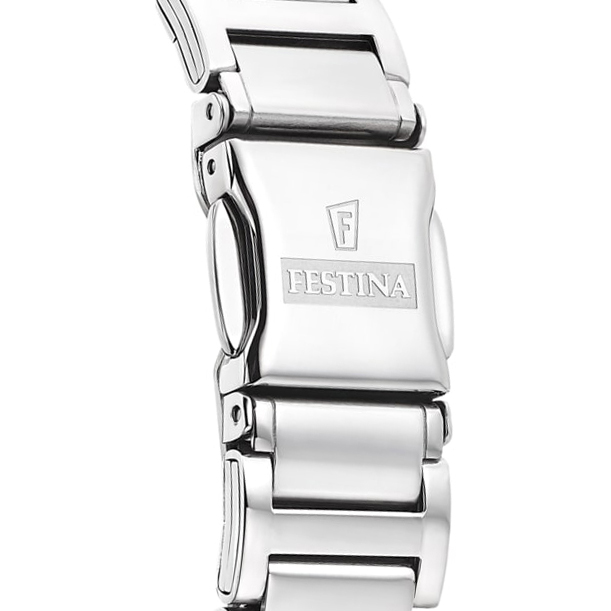 Festina F16936-D zegarek srebrny klasyczny Mademoiselle bransoleta - miniatura 5