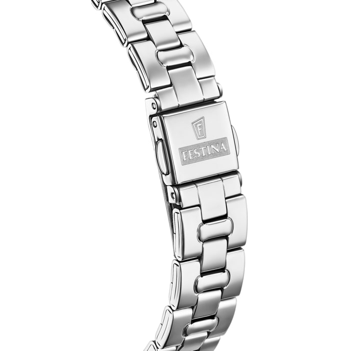 Festina F20311-1 zegarek srebrny klasyczny Mademoiselle bransoleta - miniatura 5