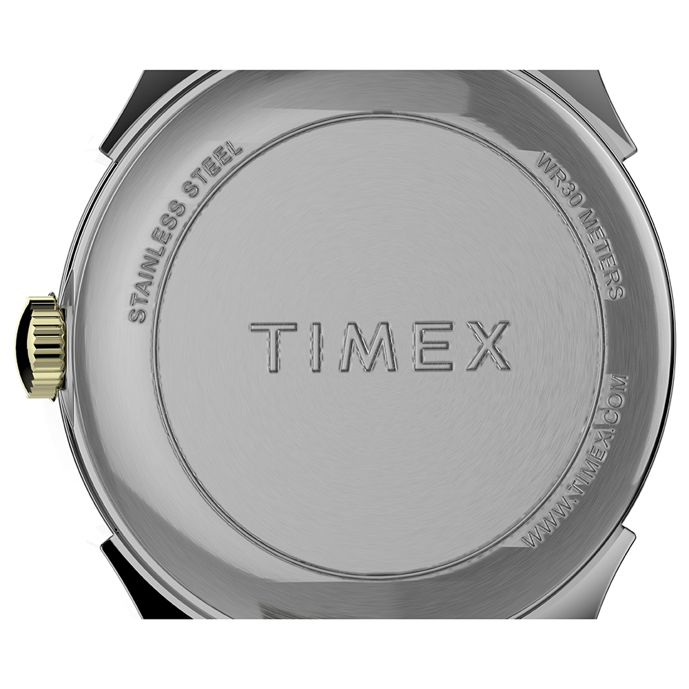 Timex TW2T66700 zegarek srebrny klasyczny Main Street pasek - miniatura 8
