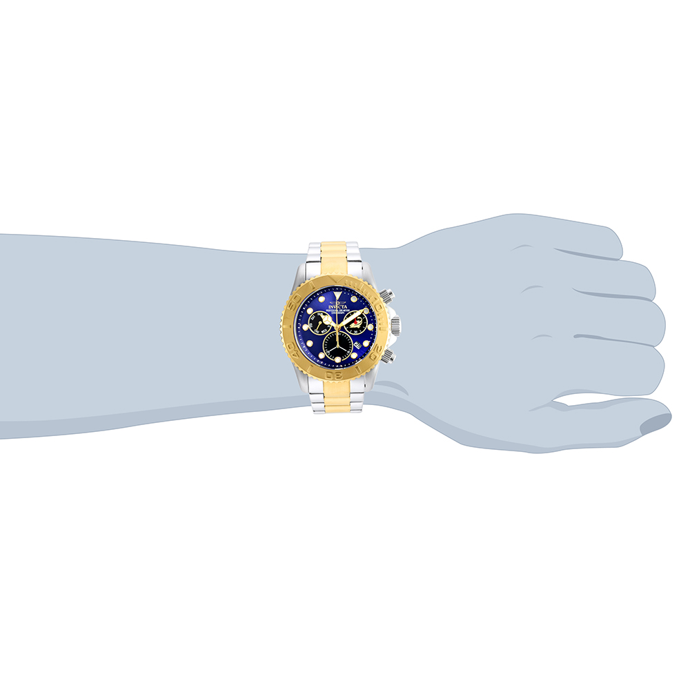 Invicta 20346 zegarek srebrny klasyczny Pro Diver bransoleta - miniatura 4
