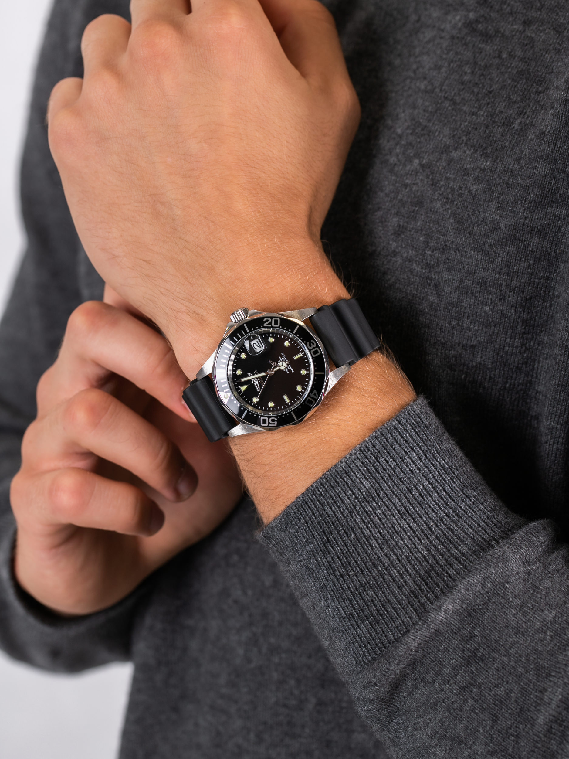Invicta 9110 męski zegarek Pro Diver pasek - miniatura 3