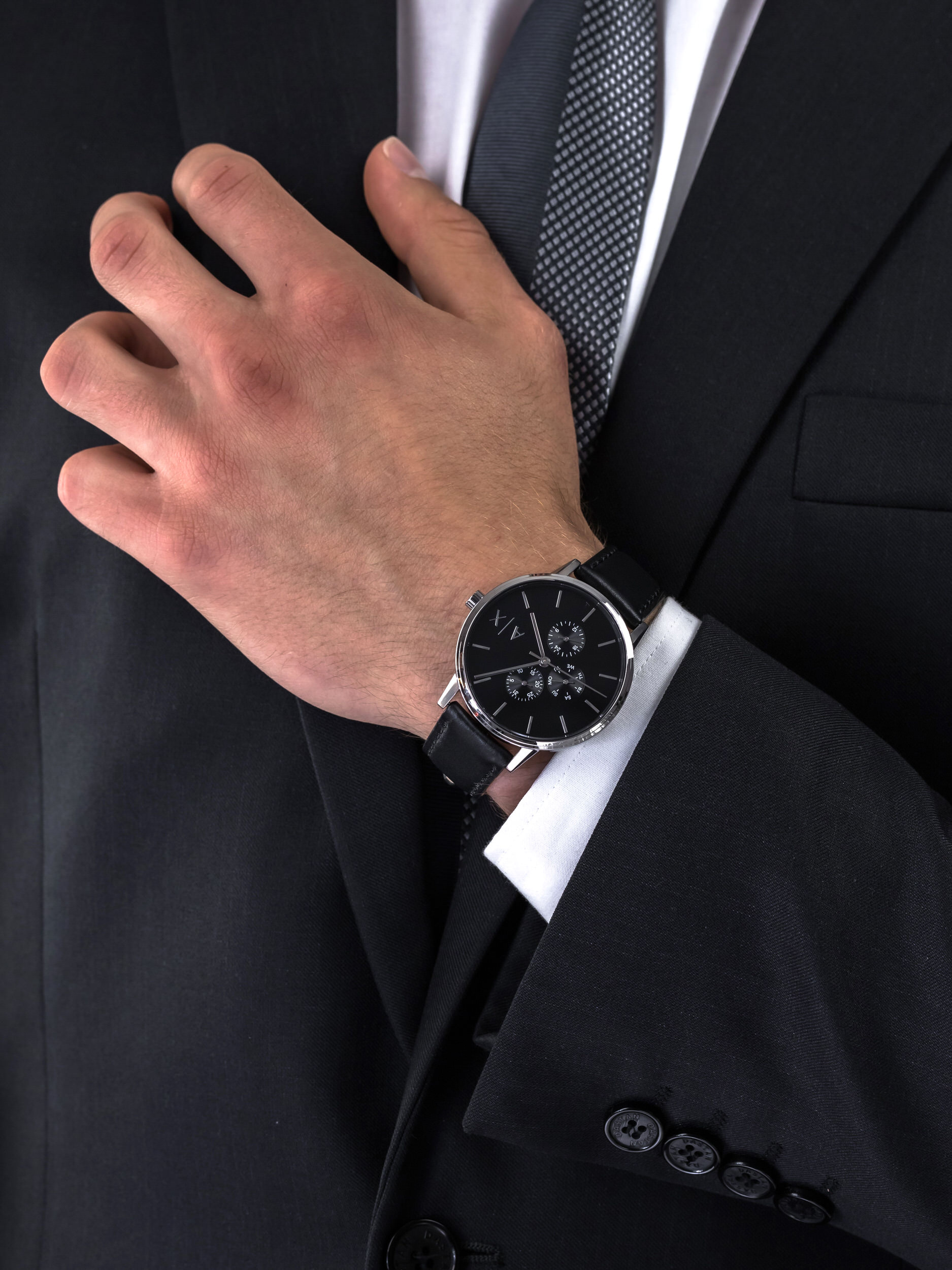 Armani Exchange AX2717 męski zegarek Fashion pasek - miniatura 3