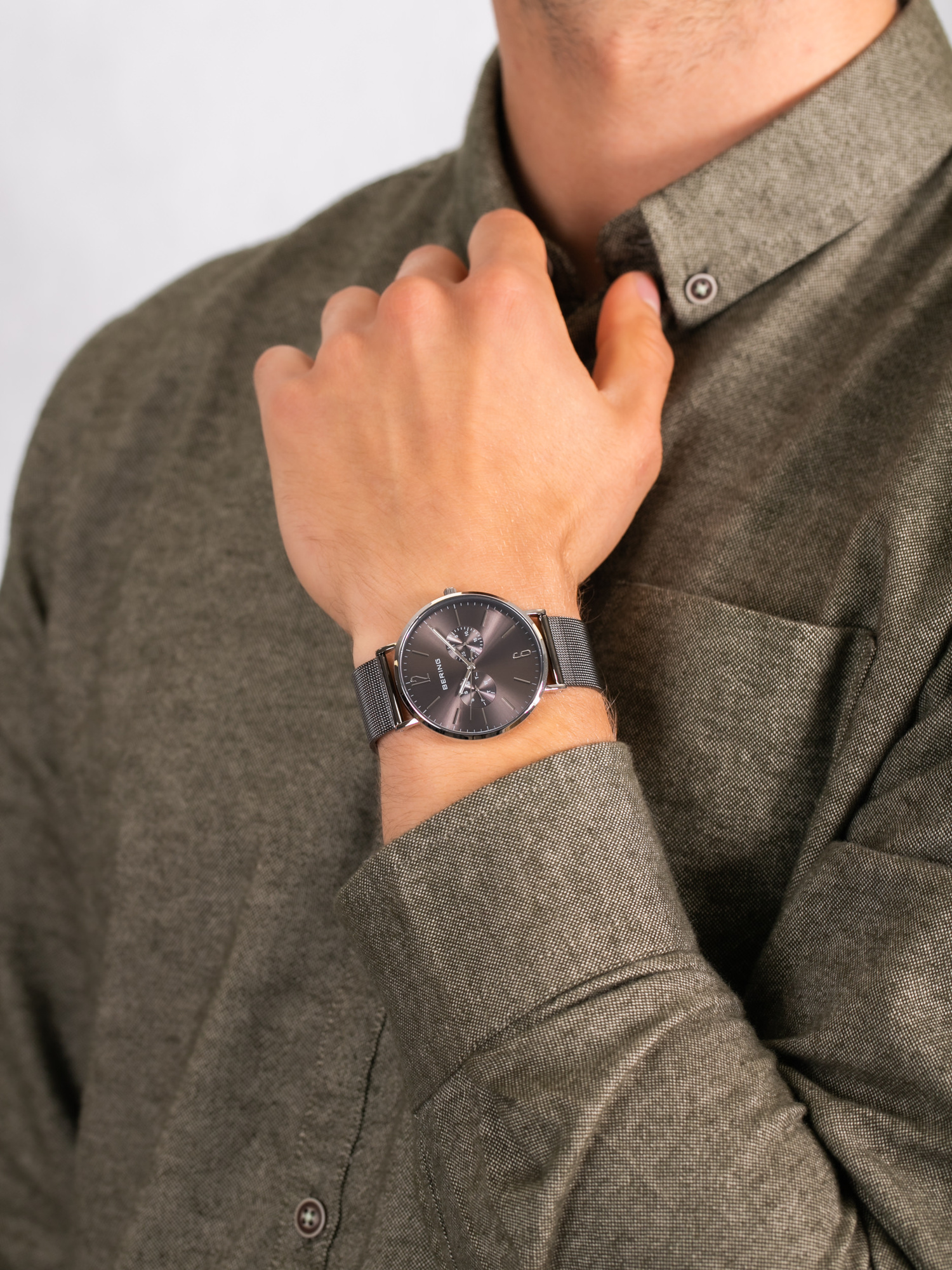 Bering 14240-308 męski zegarek Classic bransoleta - miniatura 3
